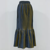 3D Pleats Skirt -Mermaid-【Stock】