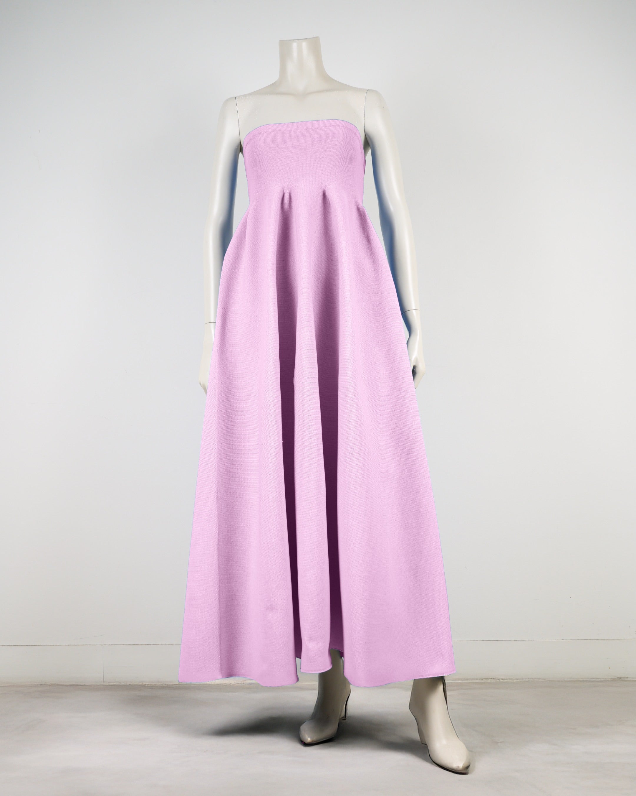 ベアトップボリュームワンピース