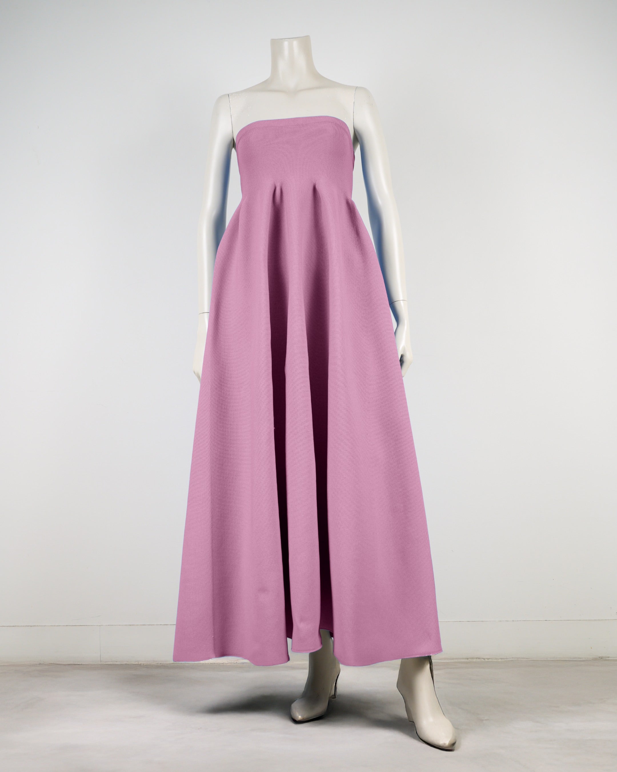 ベアトップボリュームワンピース