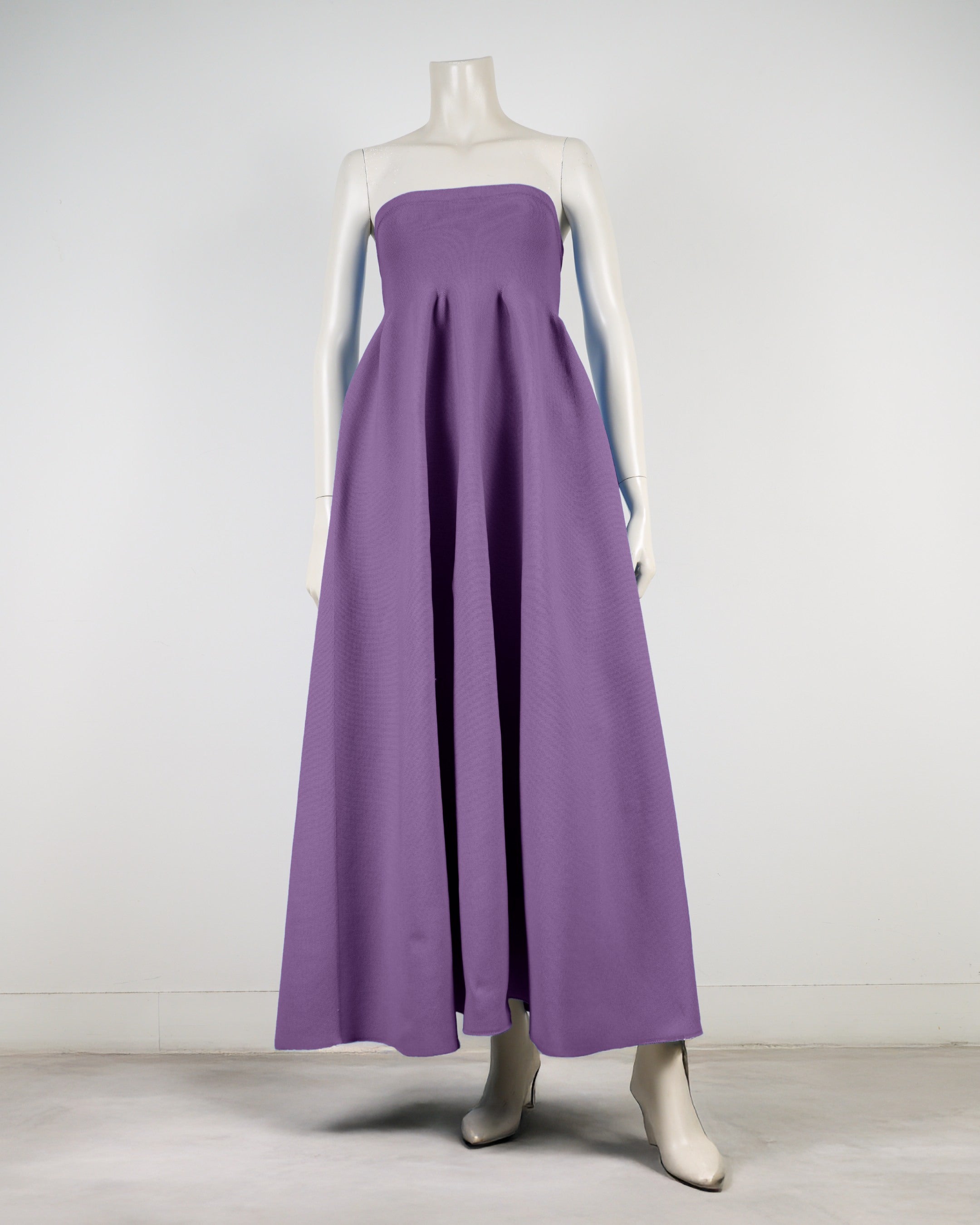 ベアトップボリュームワンピース