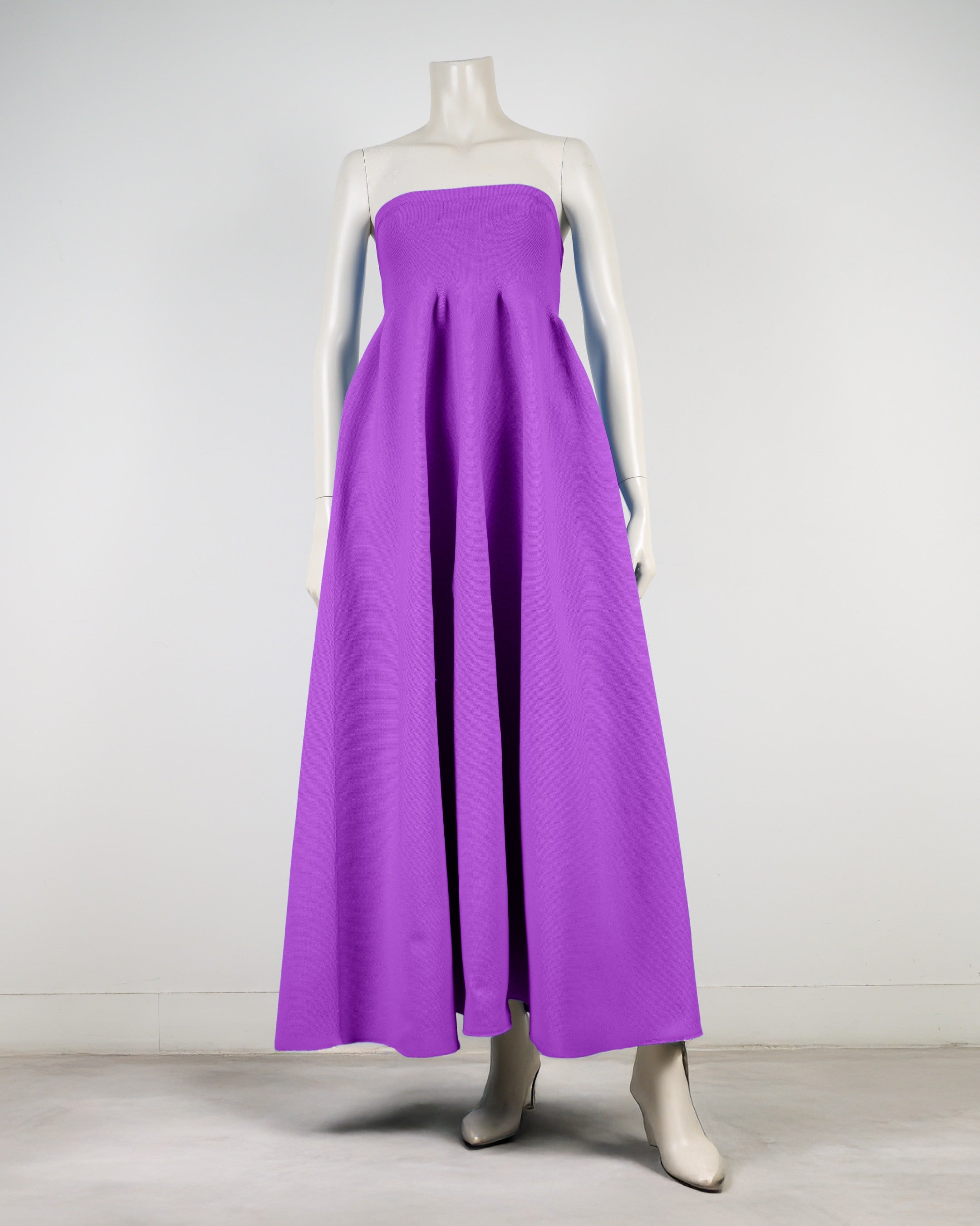 ベアトップボリュームワンピース