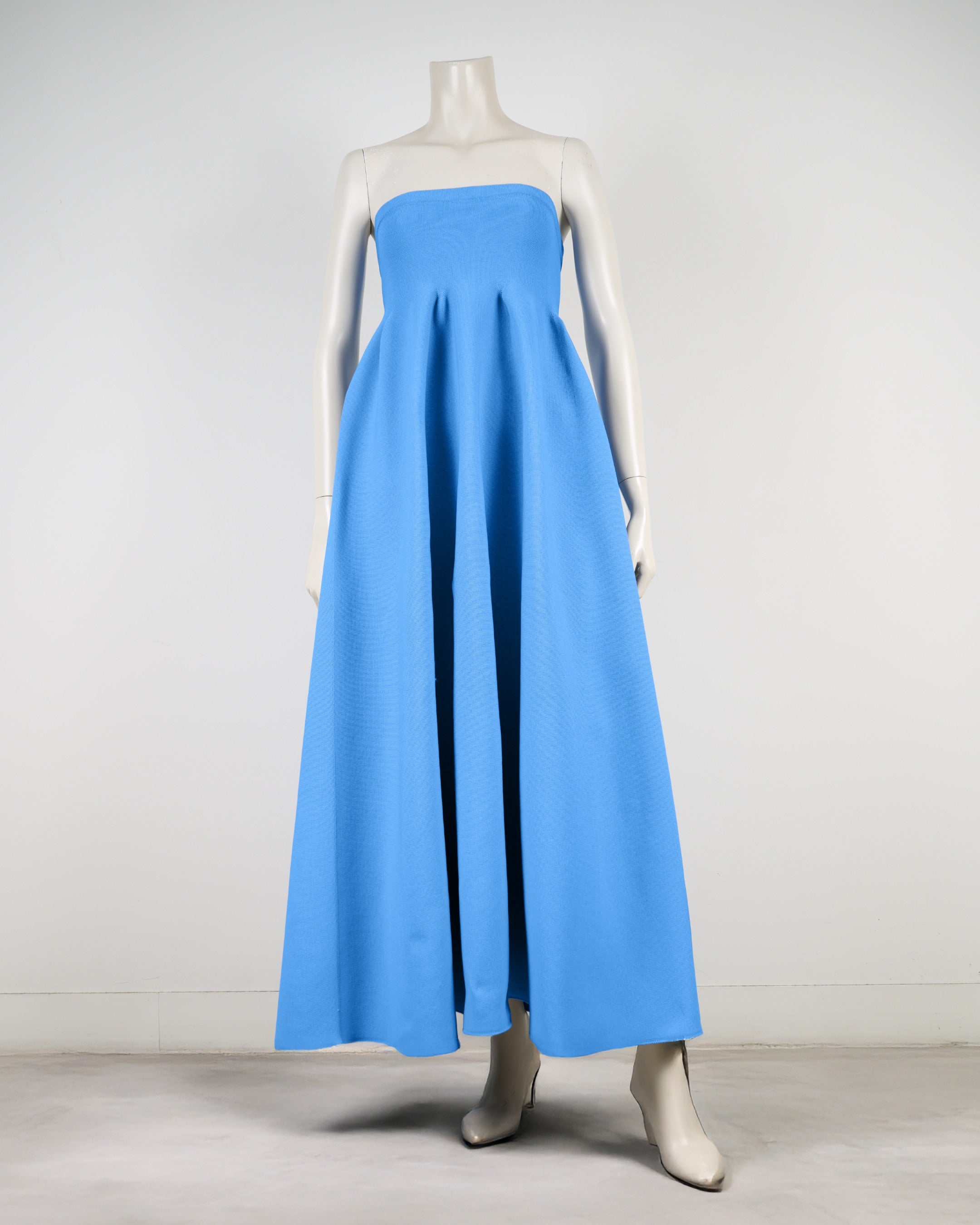 ベアトップボリュームワンピース