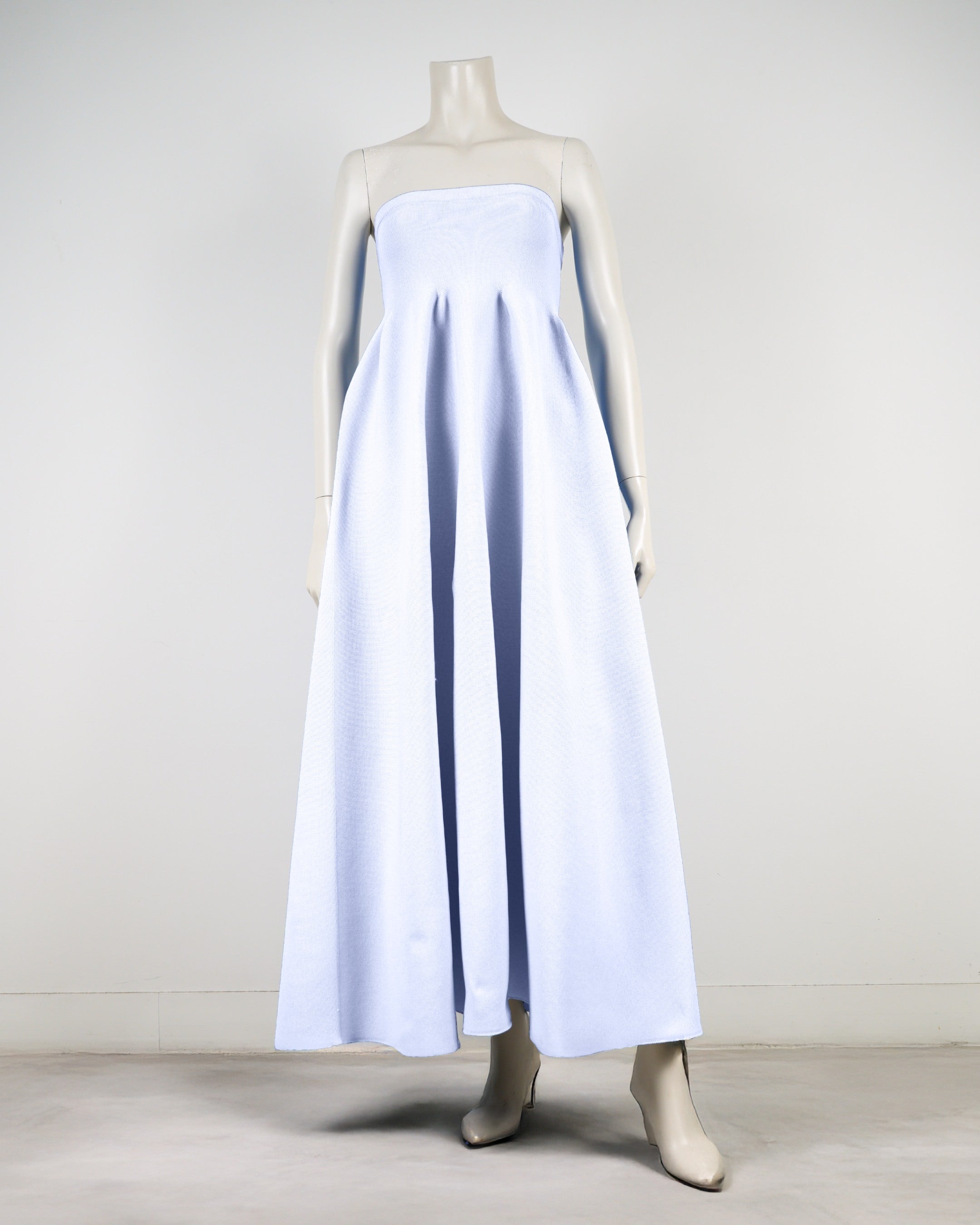 ベアトップボリュームワンピース