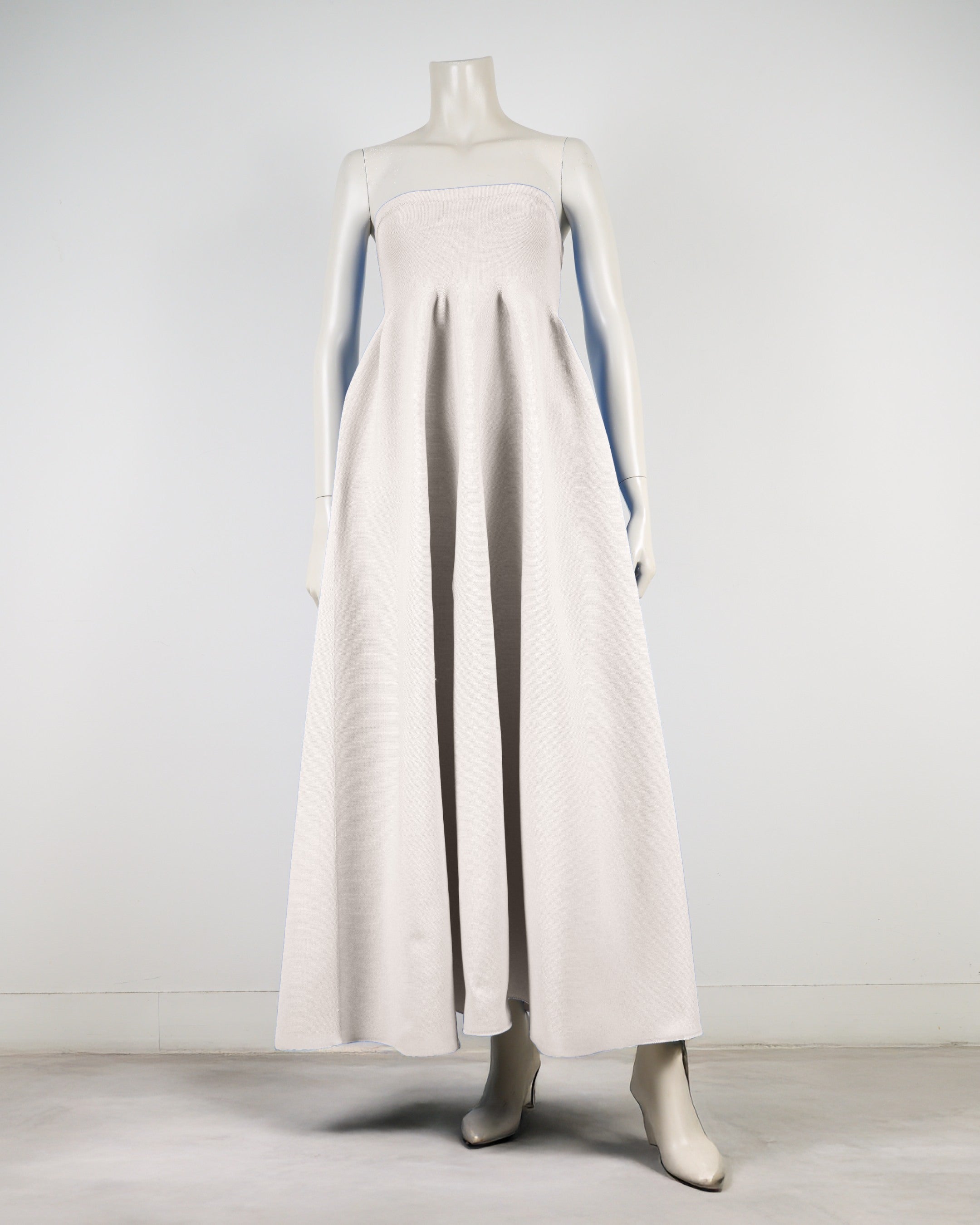 ベアトップボリュームワンピース