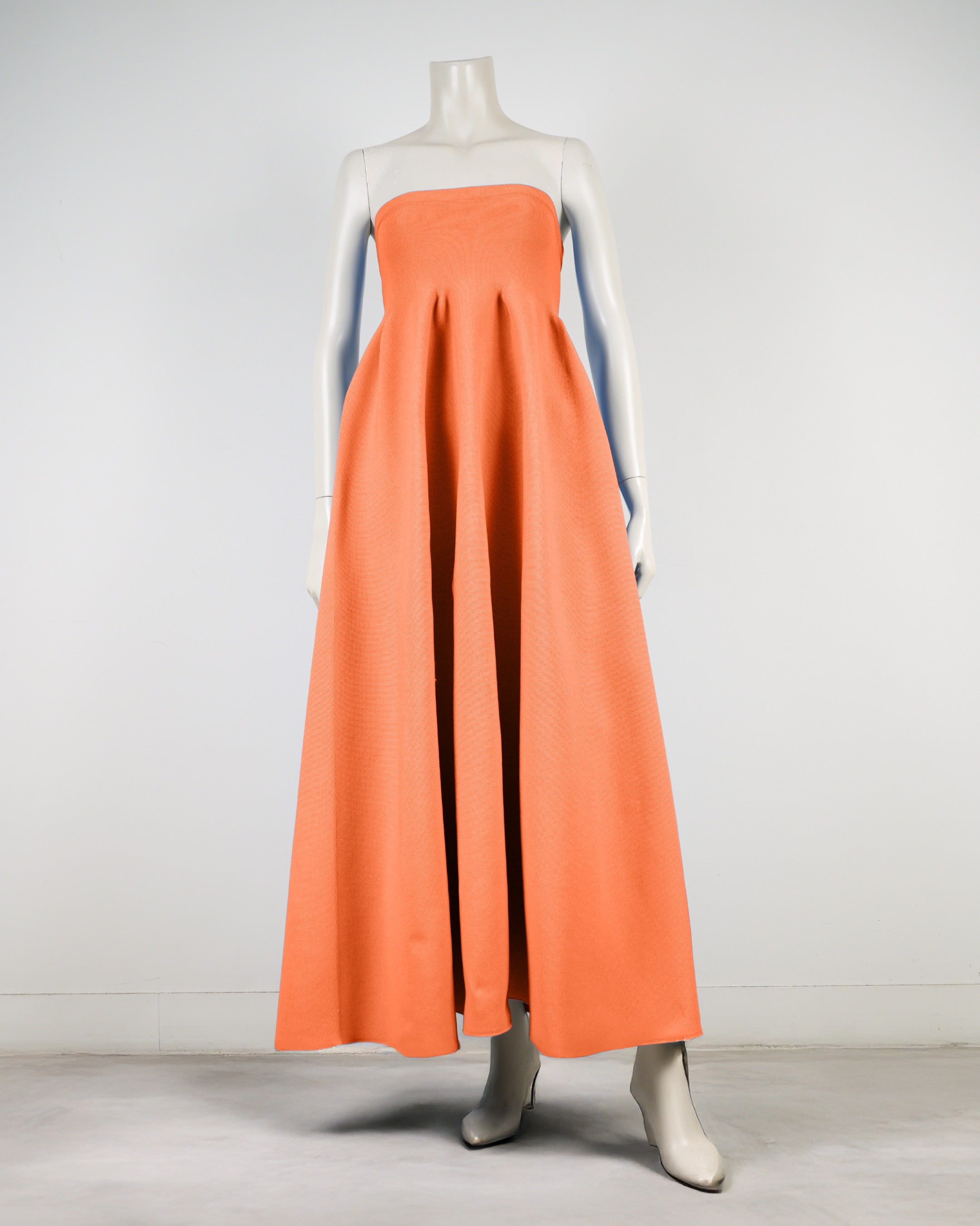 ベアトップボリュームワンピース