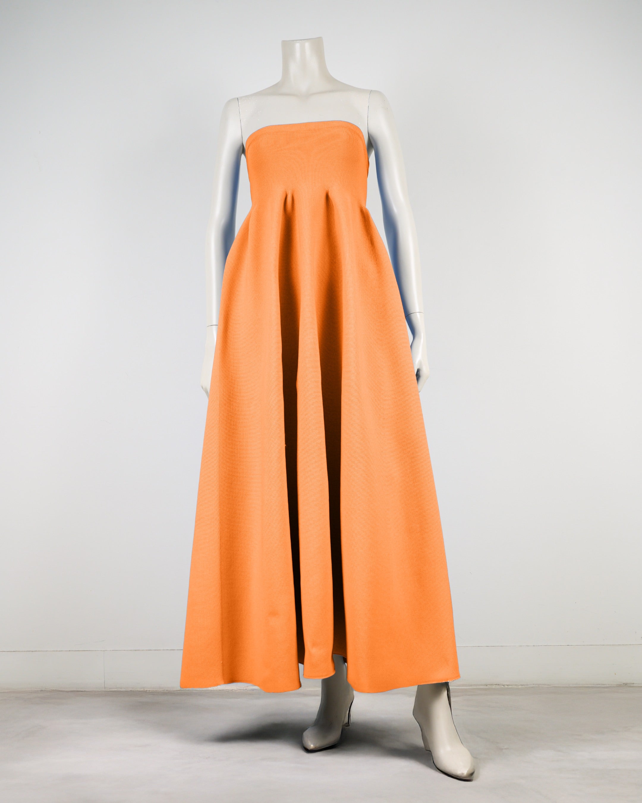 ベアトップボリュームワンピース