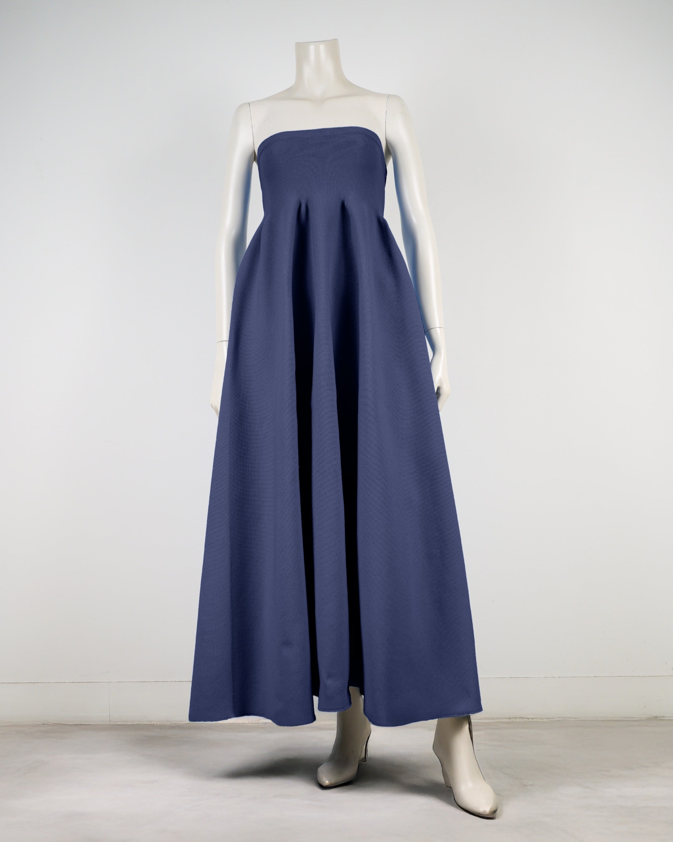 ベアトップボリュームワンピース