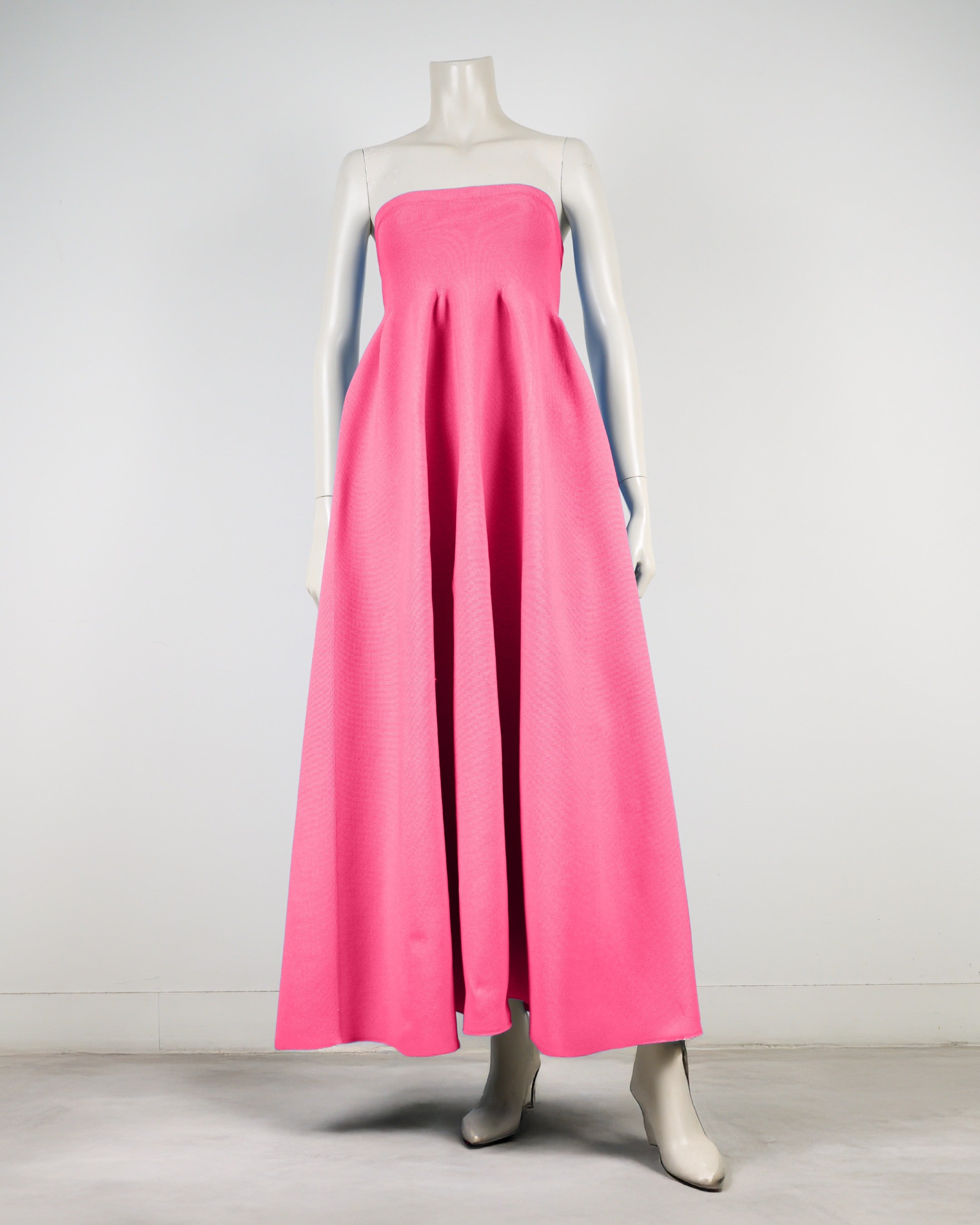 ベアトップボリュームワンピース