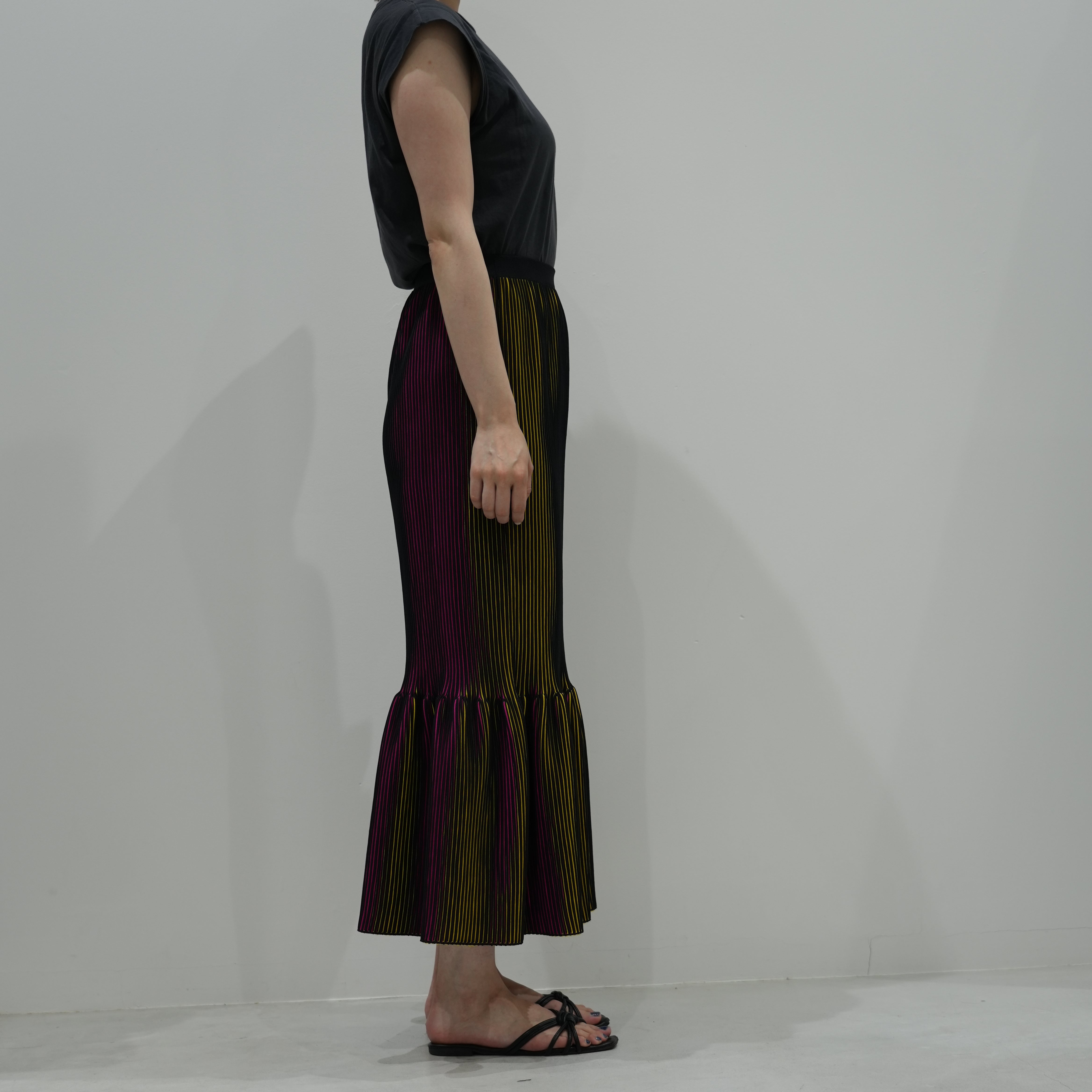 3D Pleats Skirt-Meamaid-【Order】