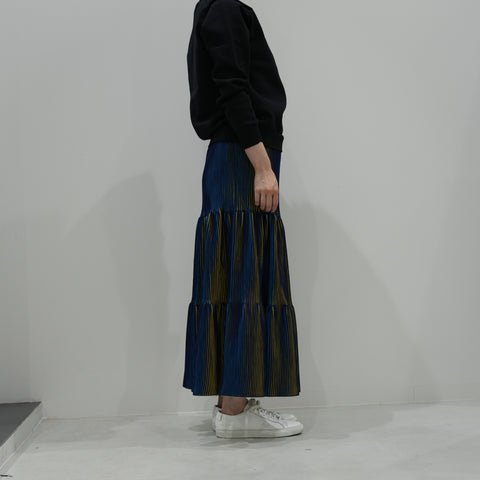 3D Pleats Skirt-Tiered-【Order】