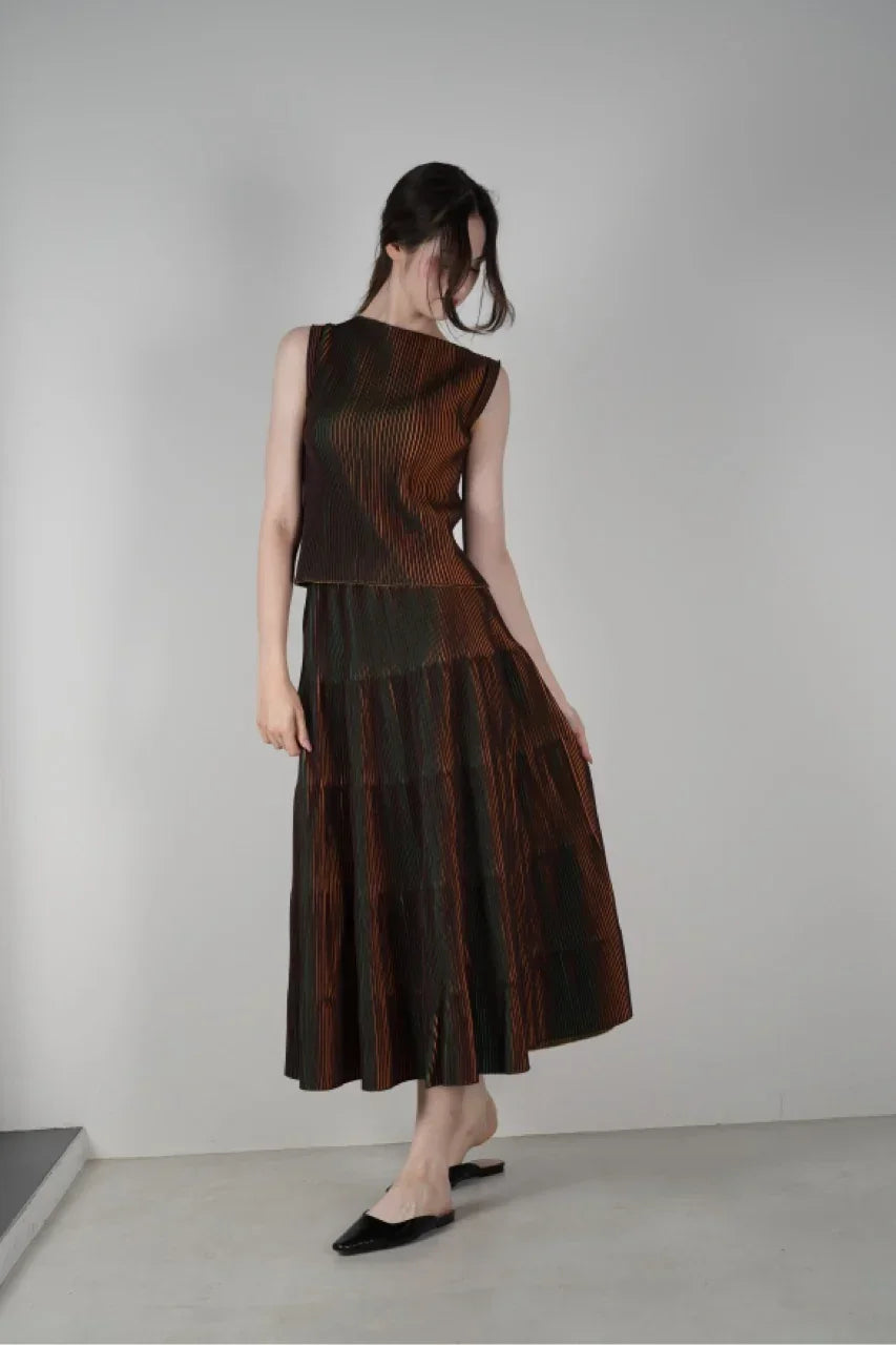 オーダーメイド】 Haut tricot 3Dプリーツ ホールガーメント ニット