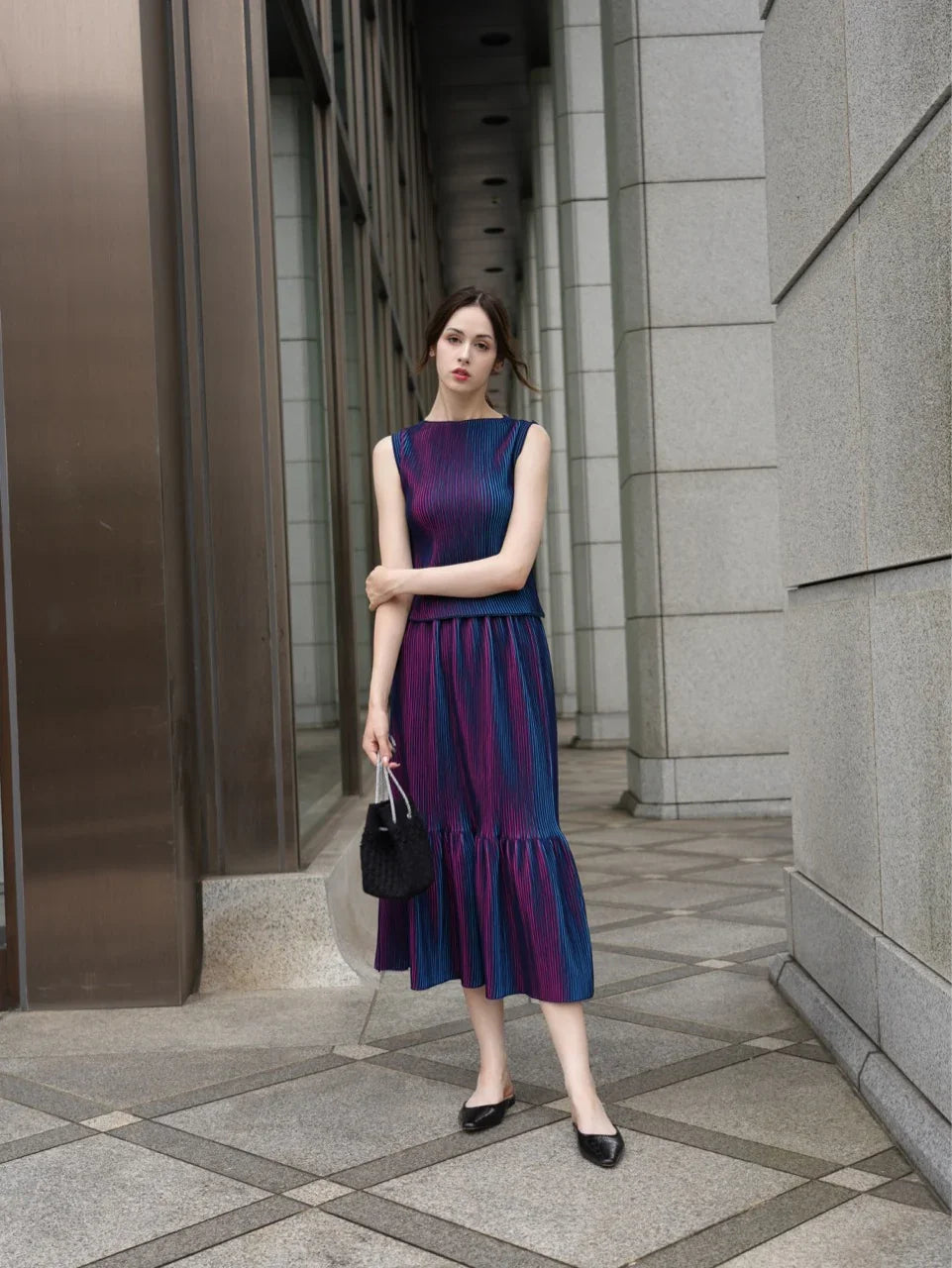 オーダーメイド】 Haut tricot 3Dプリーツ ホールガーメント ニット