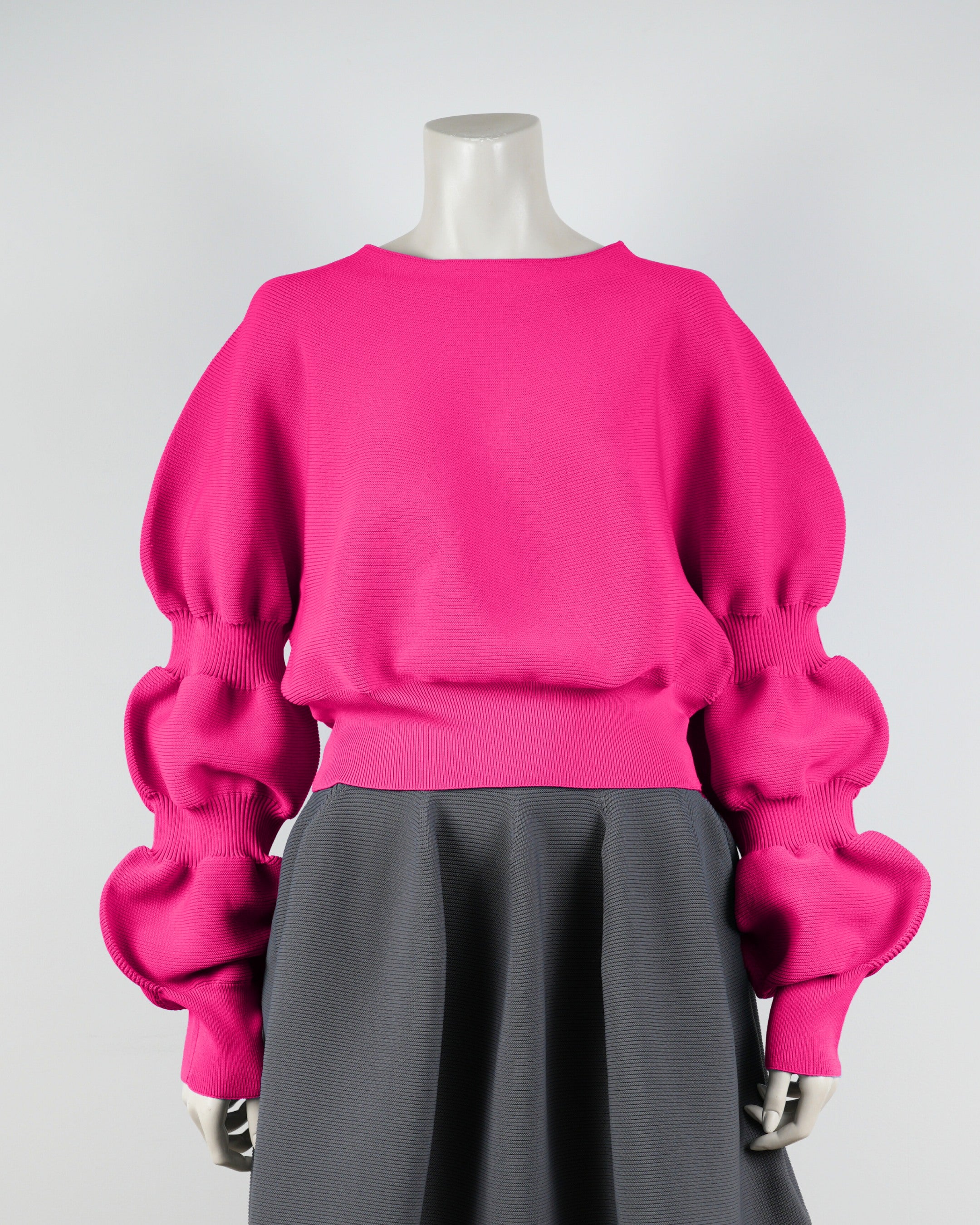 デザインスリーブプルオーバー