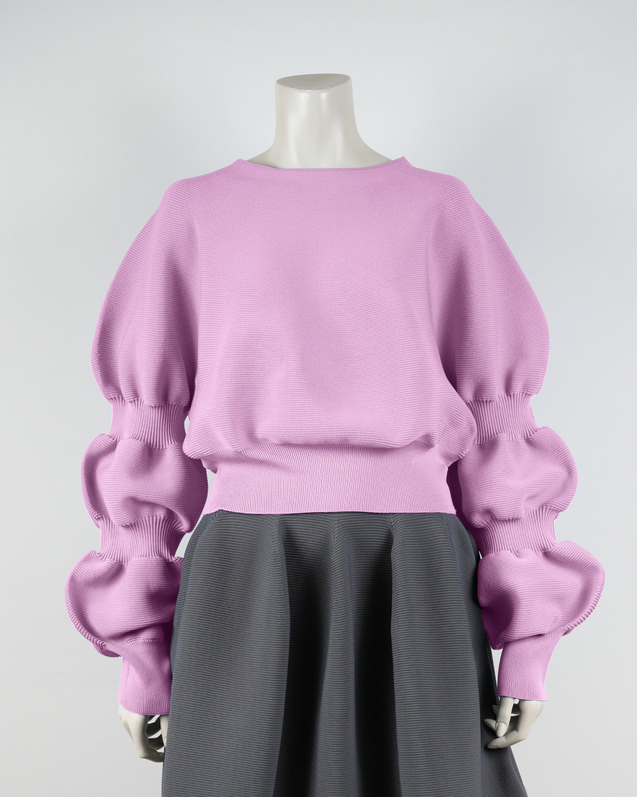 デザインスリーブプルオーバー