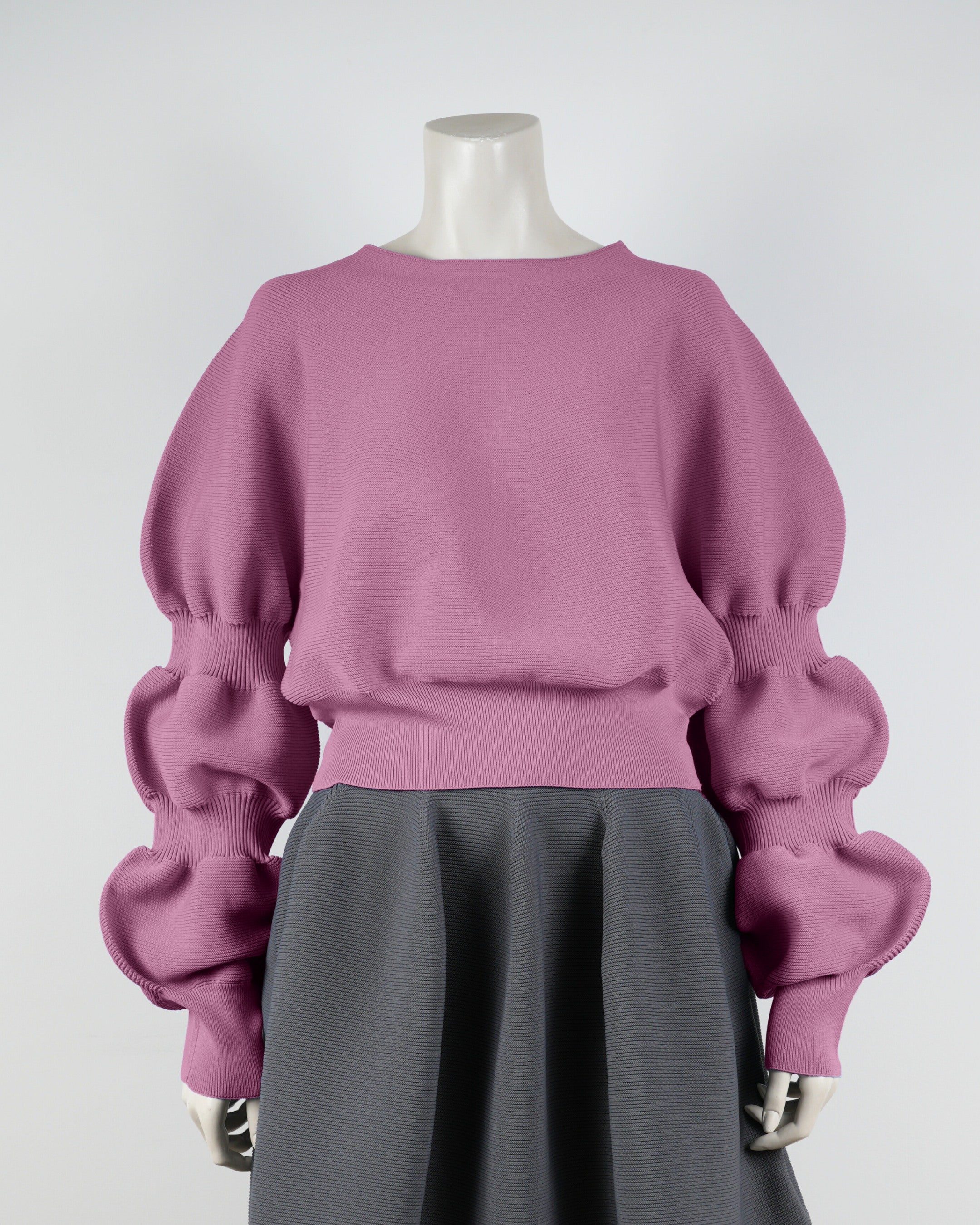 デザインスリーブプルオーバー