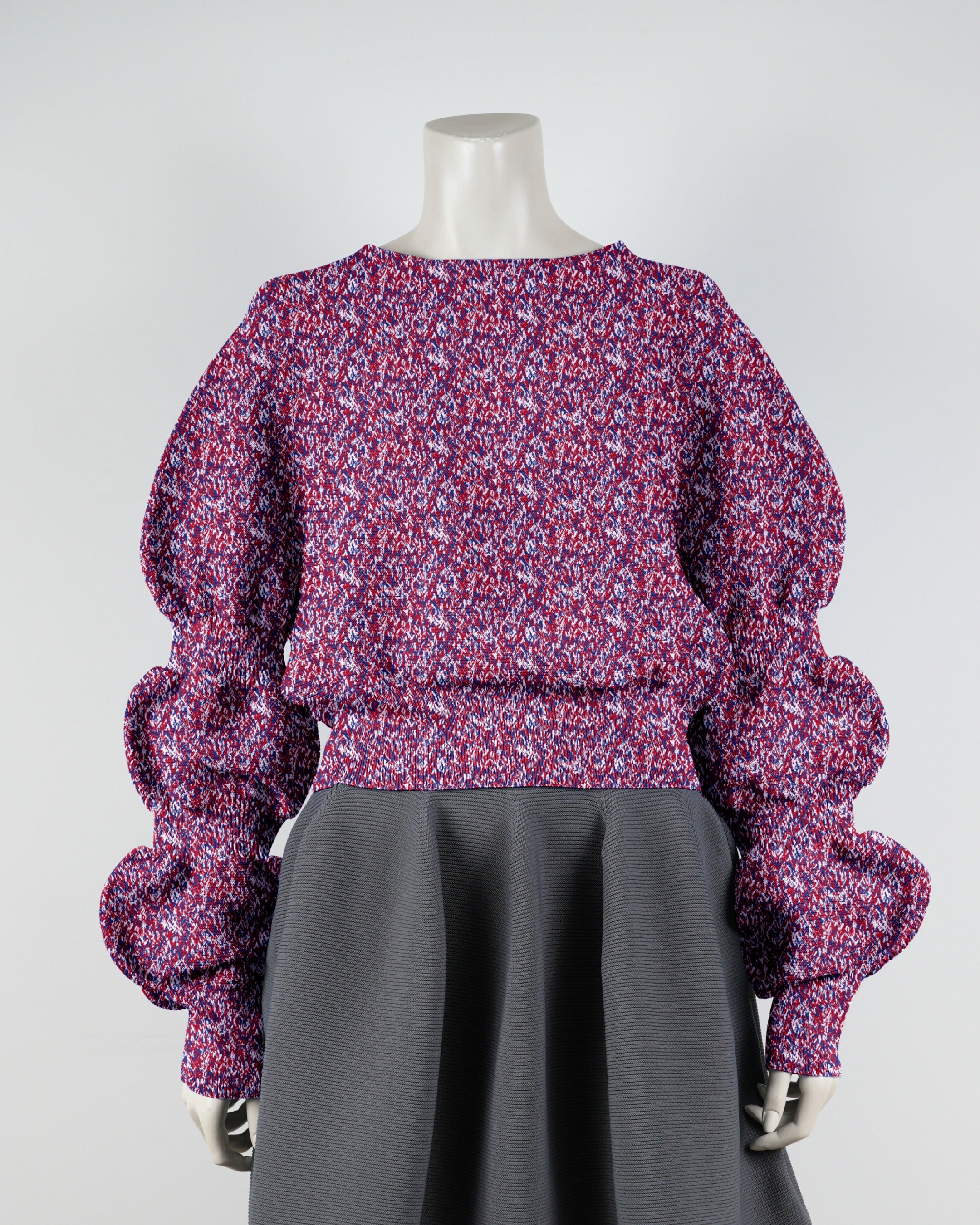 デザインスリーブプルオーバー