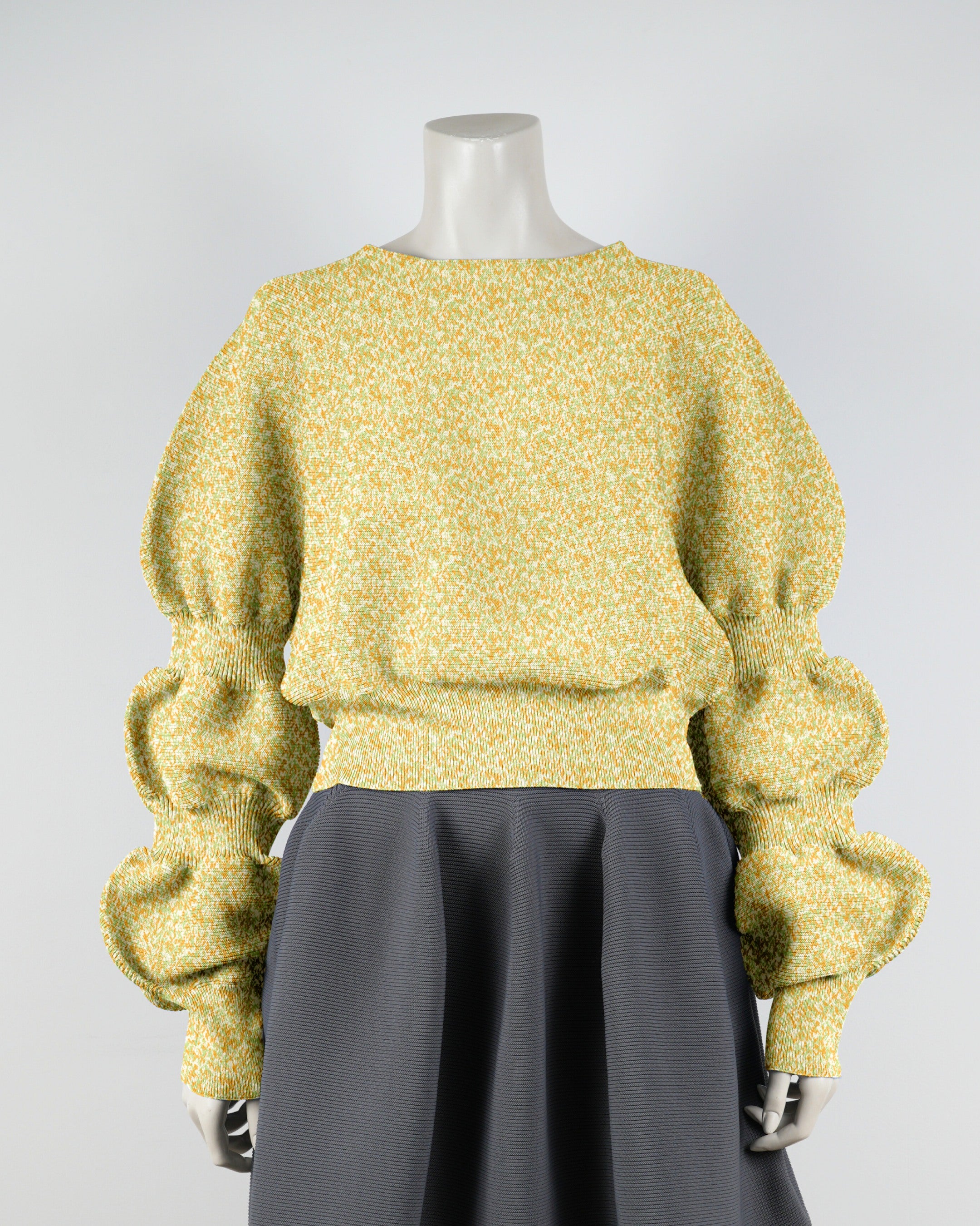 デザインスリーブプルオーバー