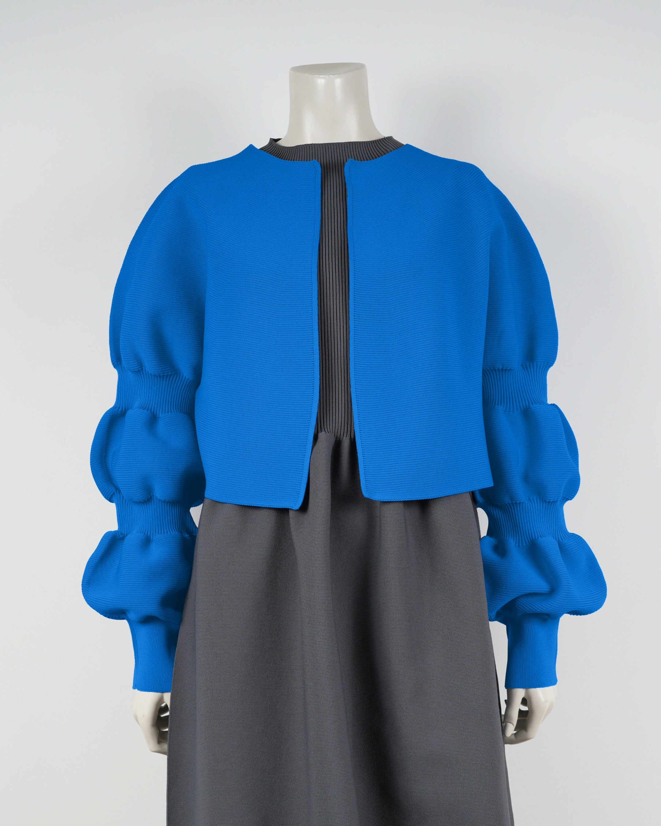 【NEW】デザインスリーブカーディガン