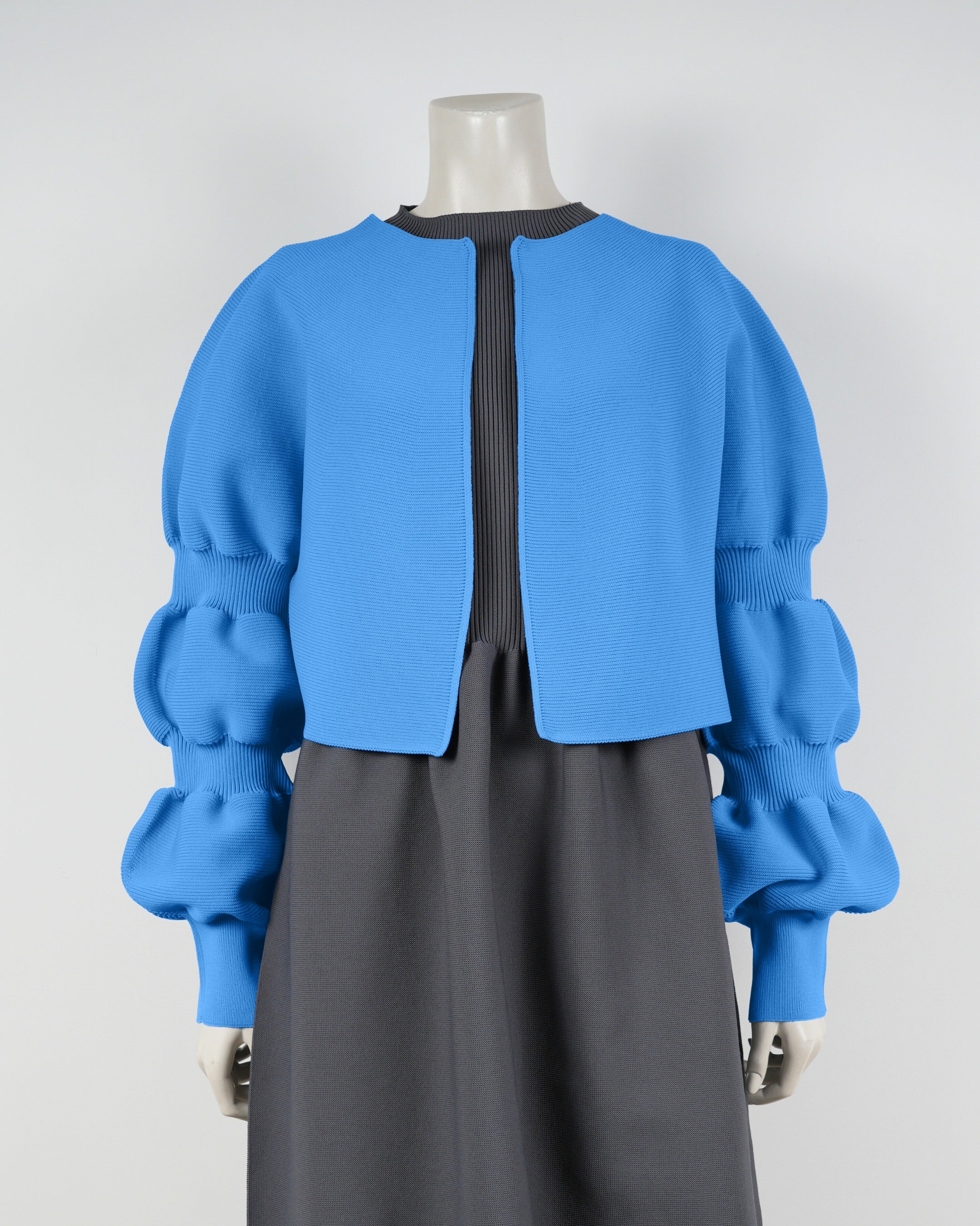 【NEW】デザインスリーブカーディガン