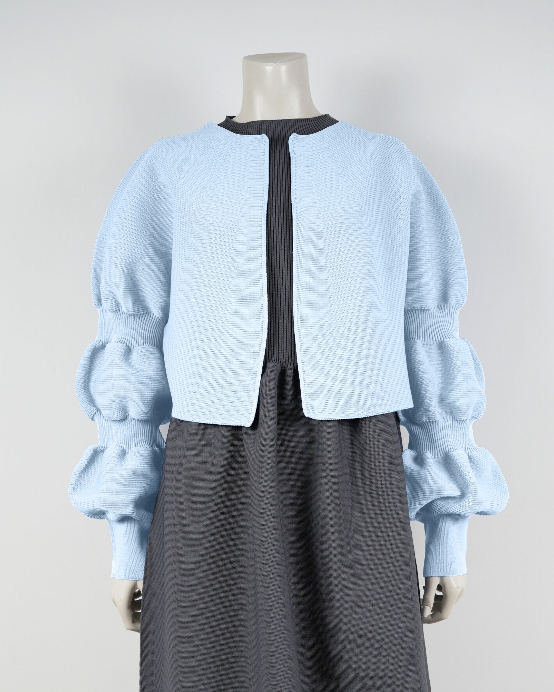 【NEW】デザインスリーブカーディガン