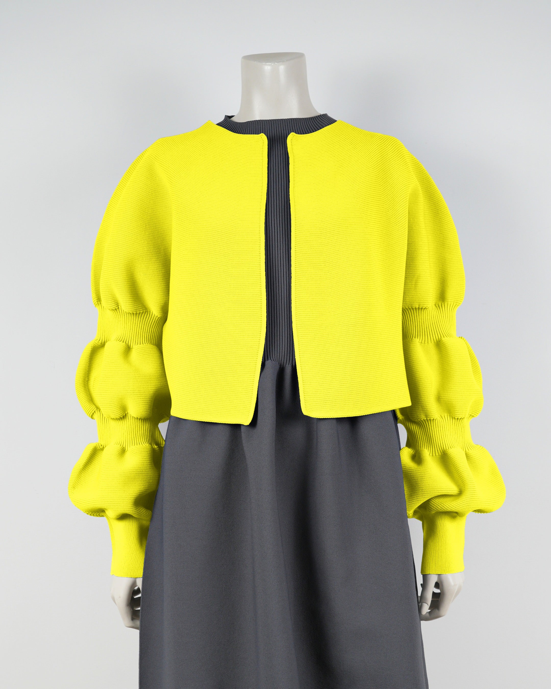 【NEW】デザインスリーブカーディガン