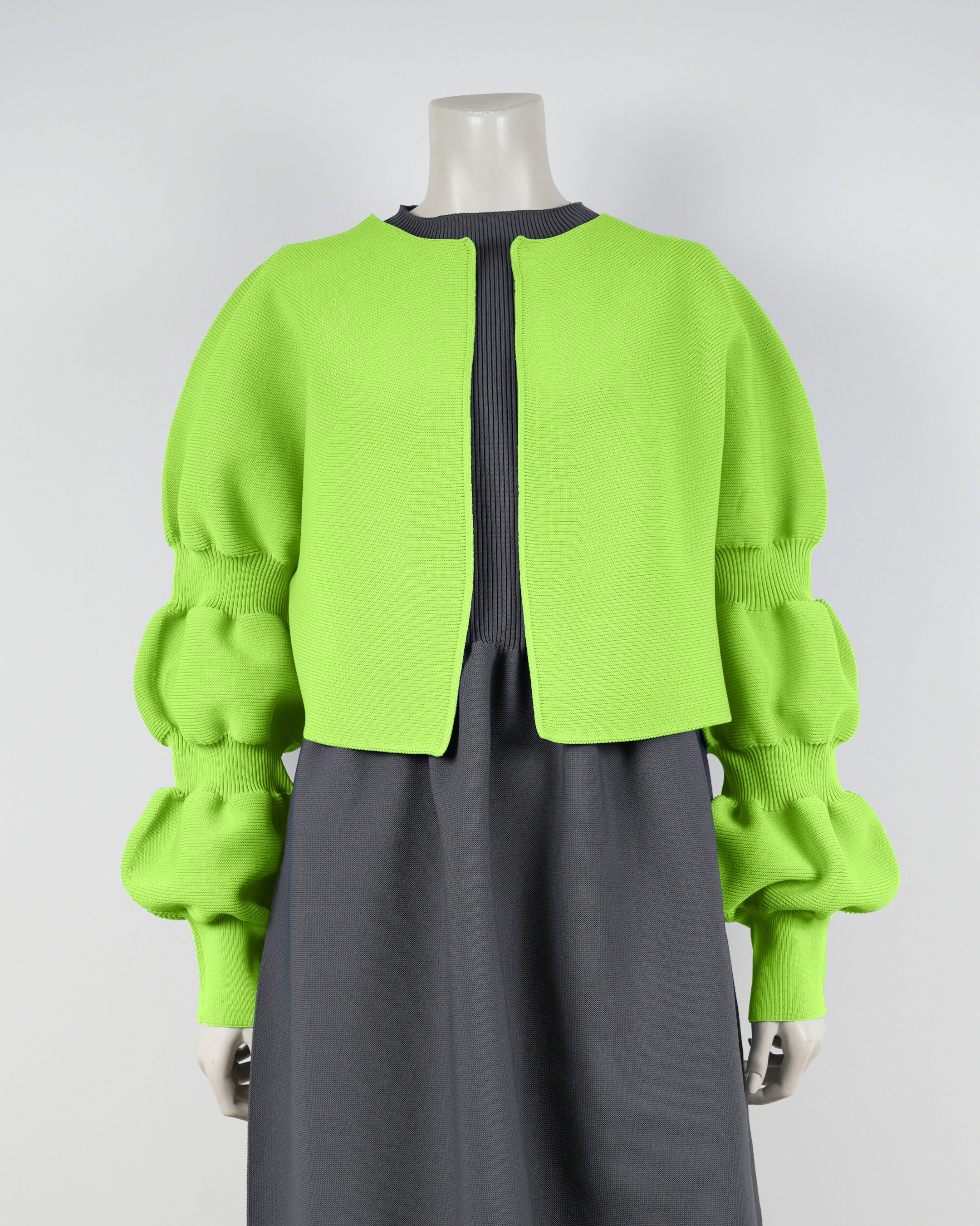 【NEW】デザインスリーブカーディガン