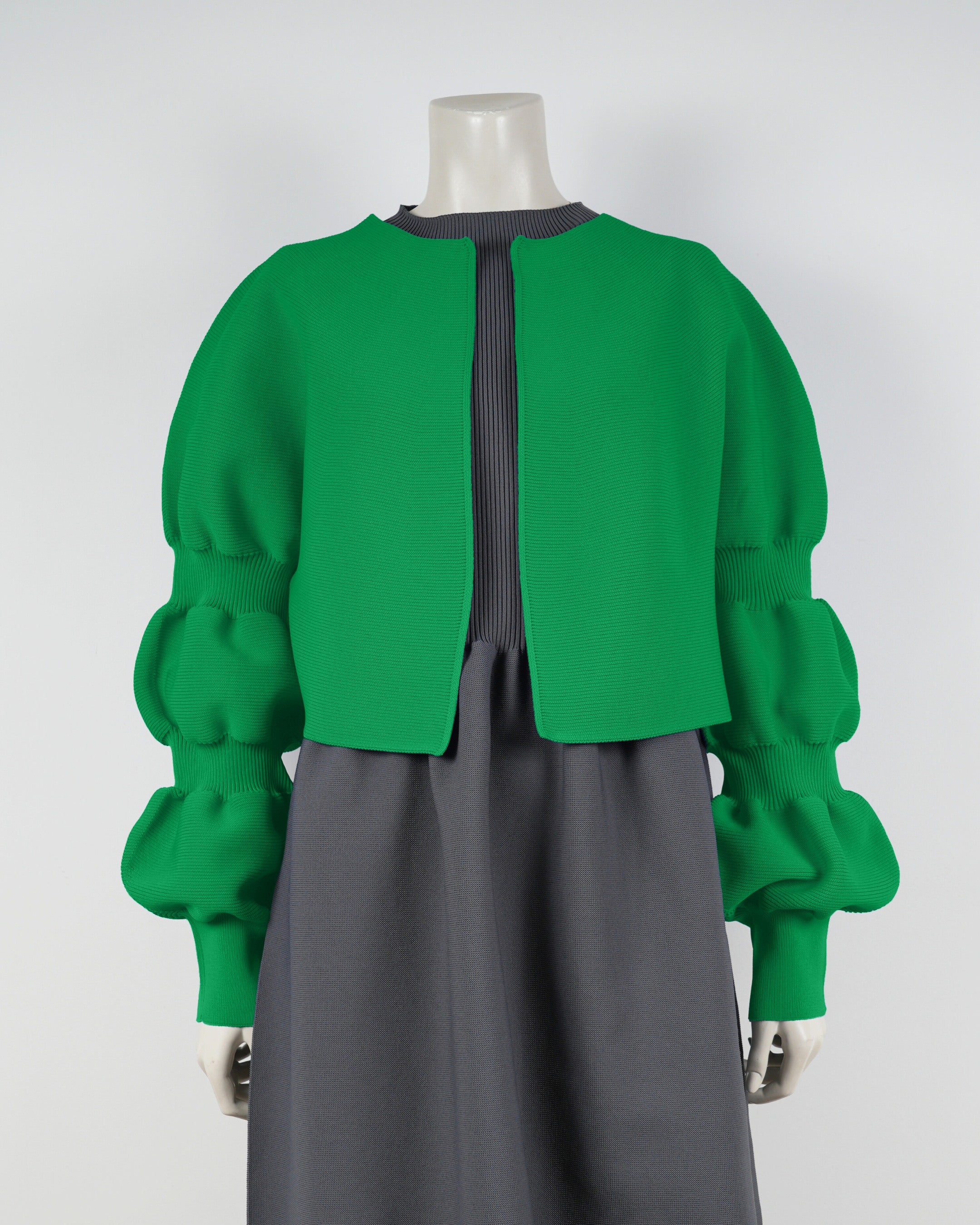 【NEW】デザインスリーブカーディガン