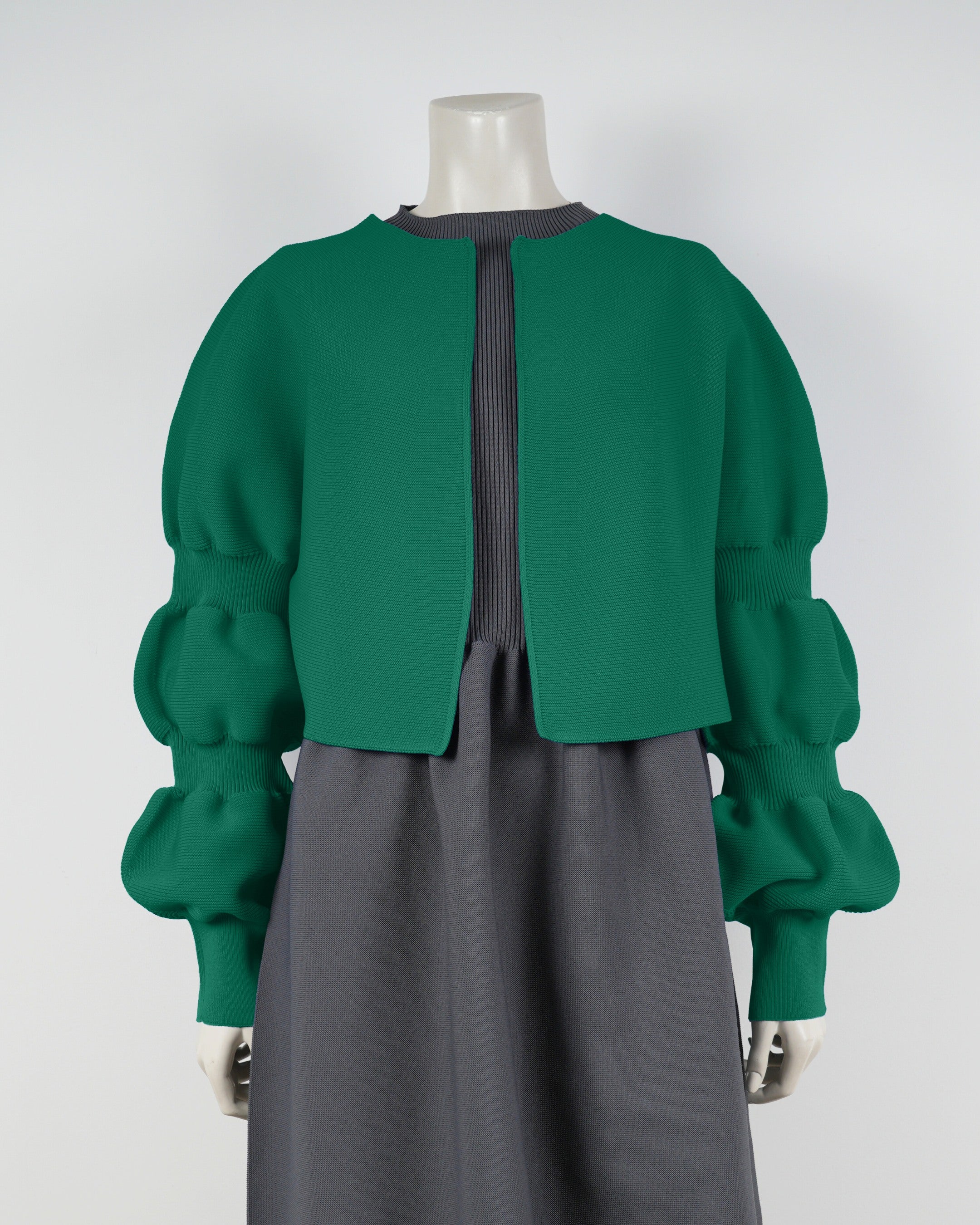 【NEW】デザインスリーブカーディガン