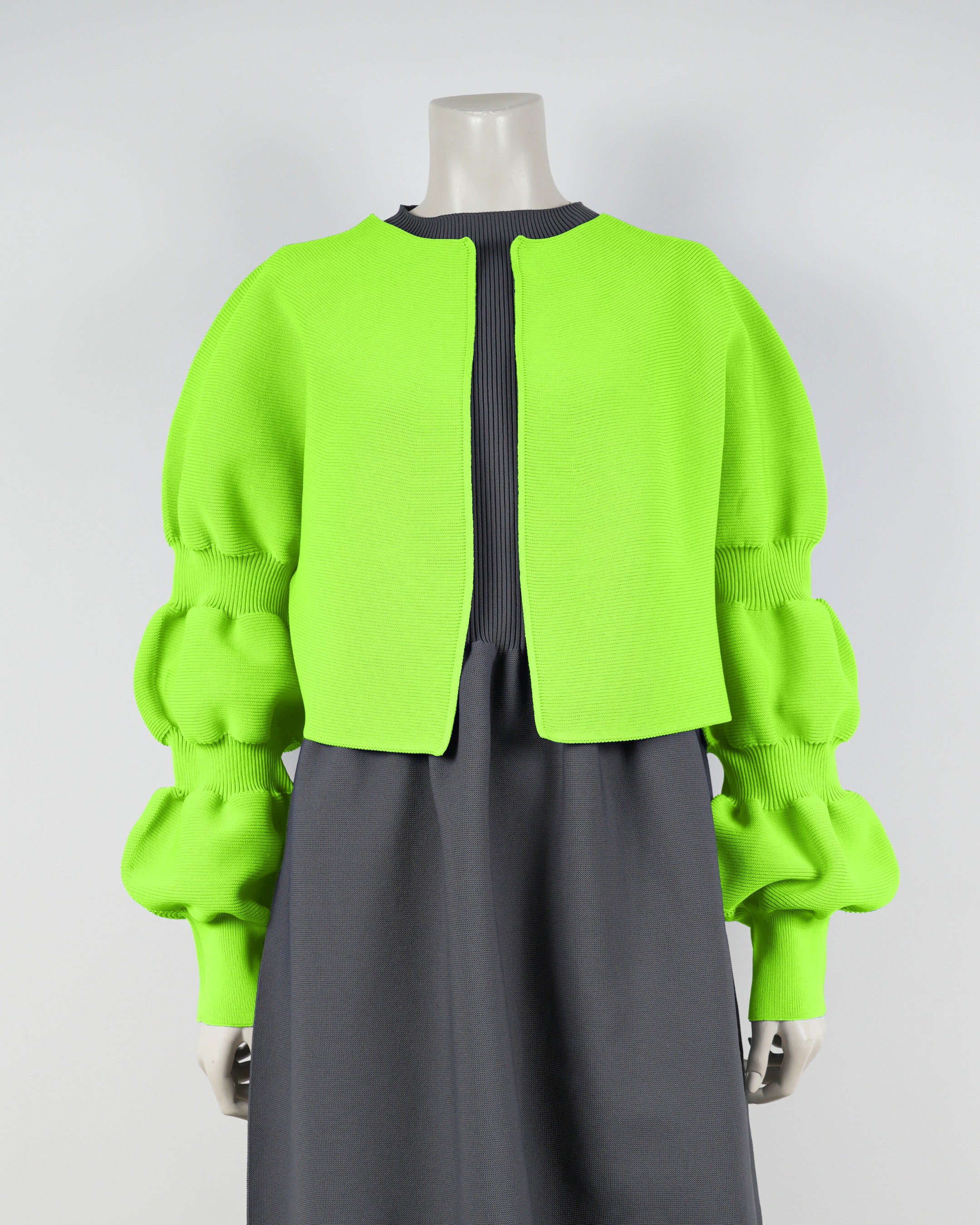 【NEW】デザインスリーブカーディガン