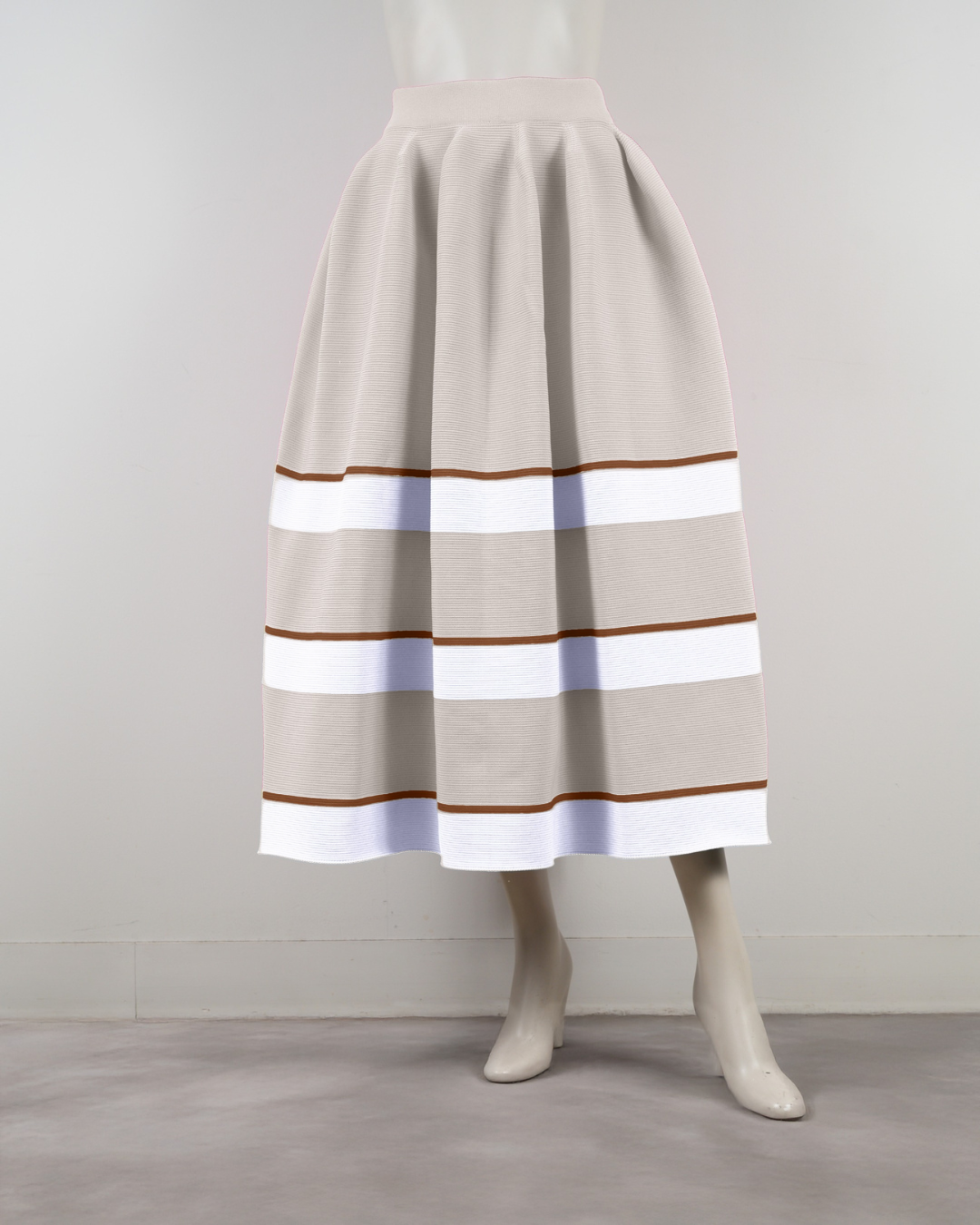 【NEW】柄コクーンスカート-C