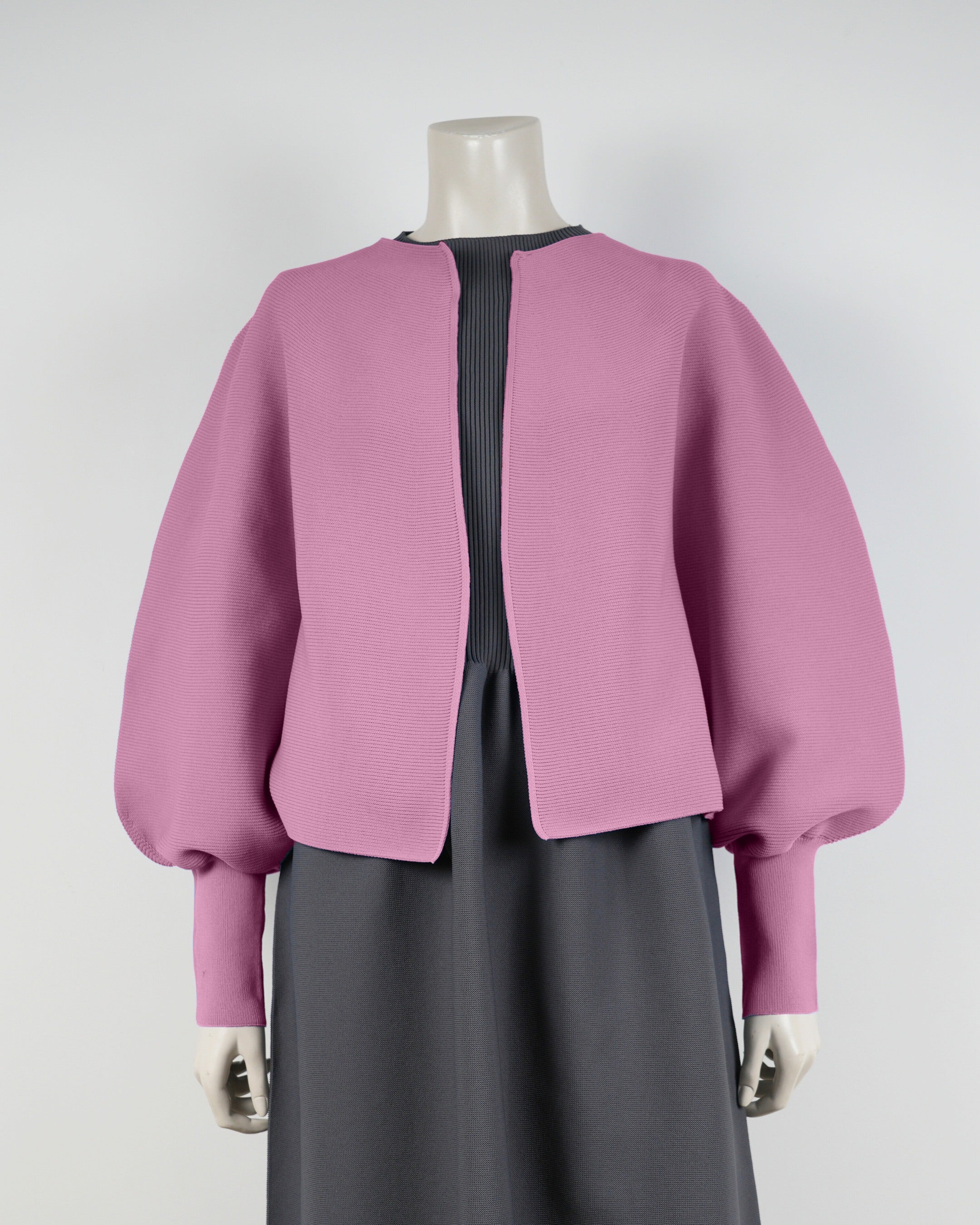 【NEW】長袖ガーターカーディガン