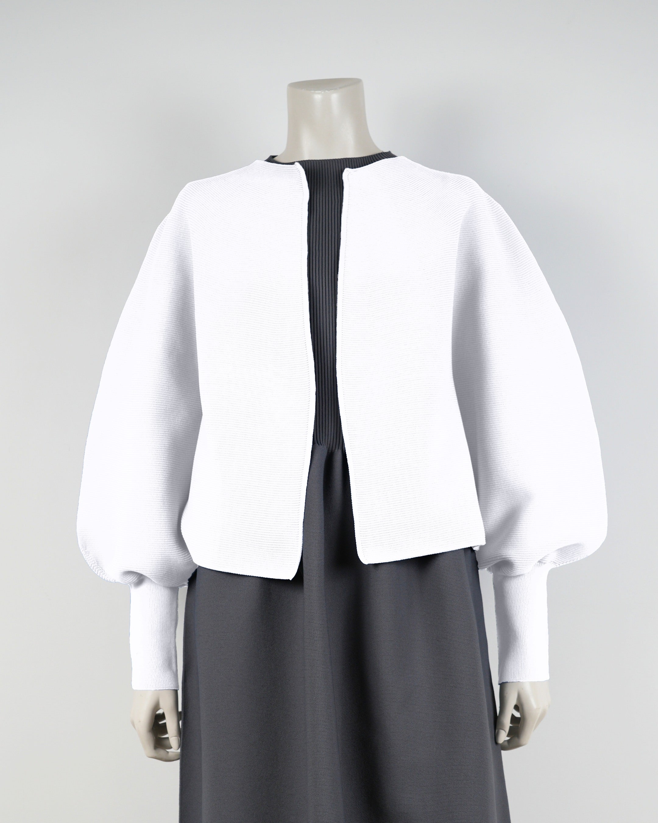 【NEW】長袖ガーターカーディガン