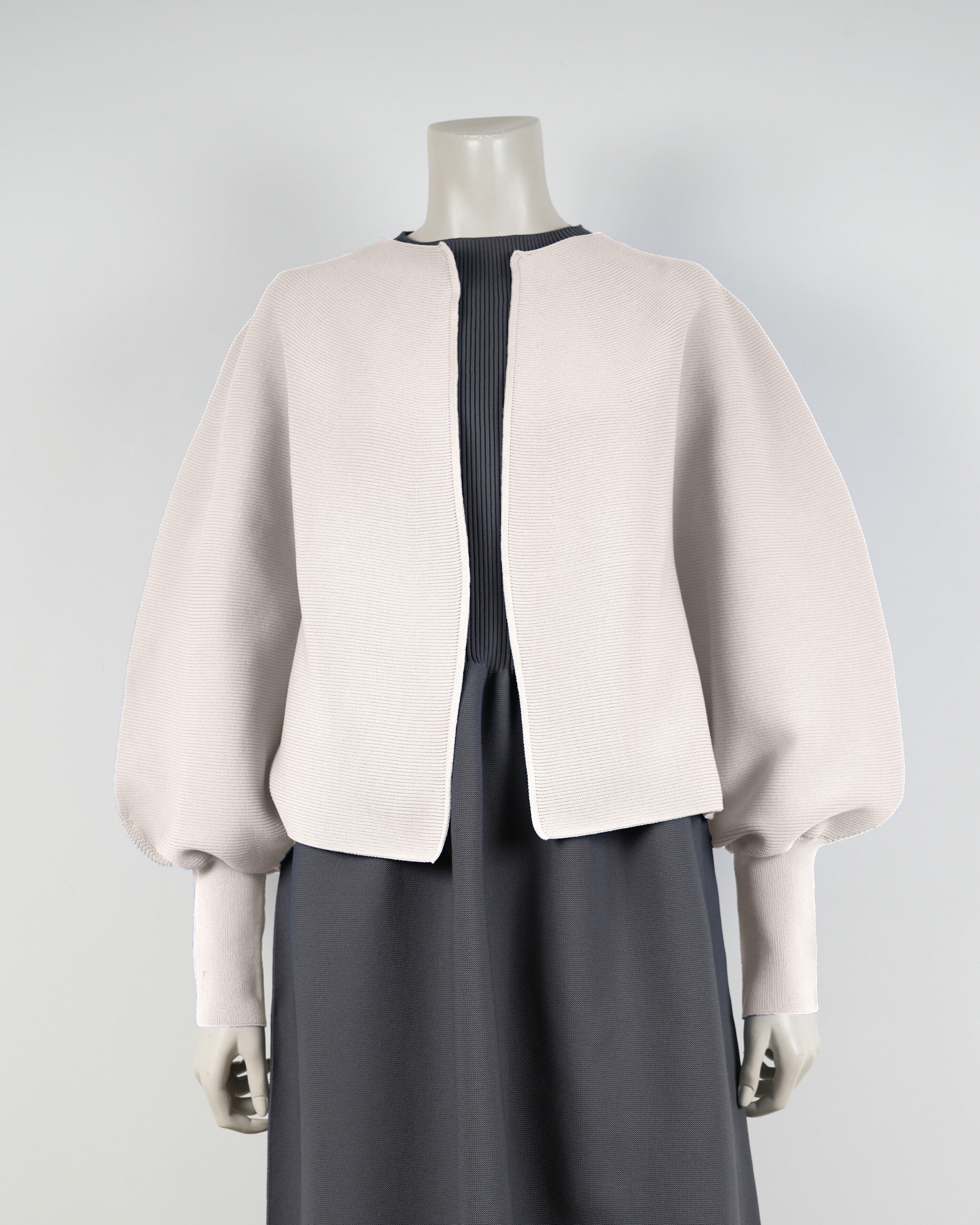 【NEW】長袖ガーターカーディガン