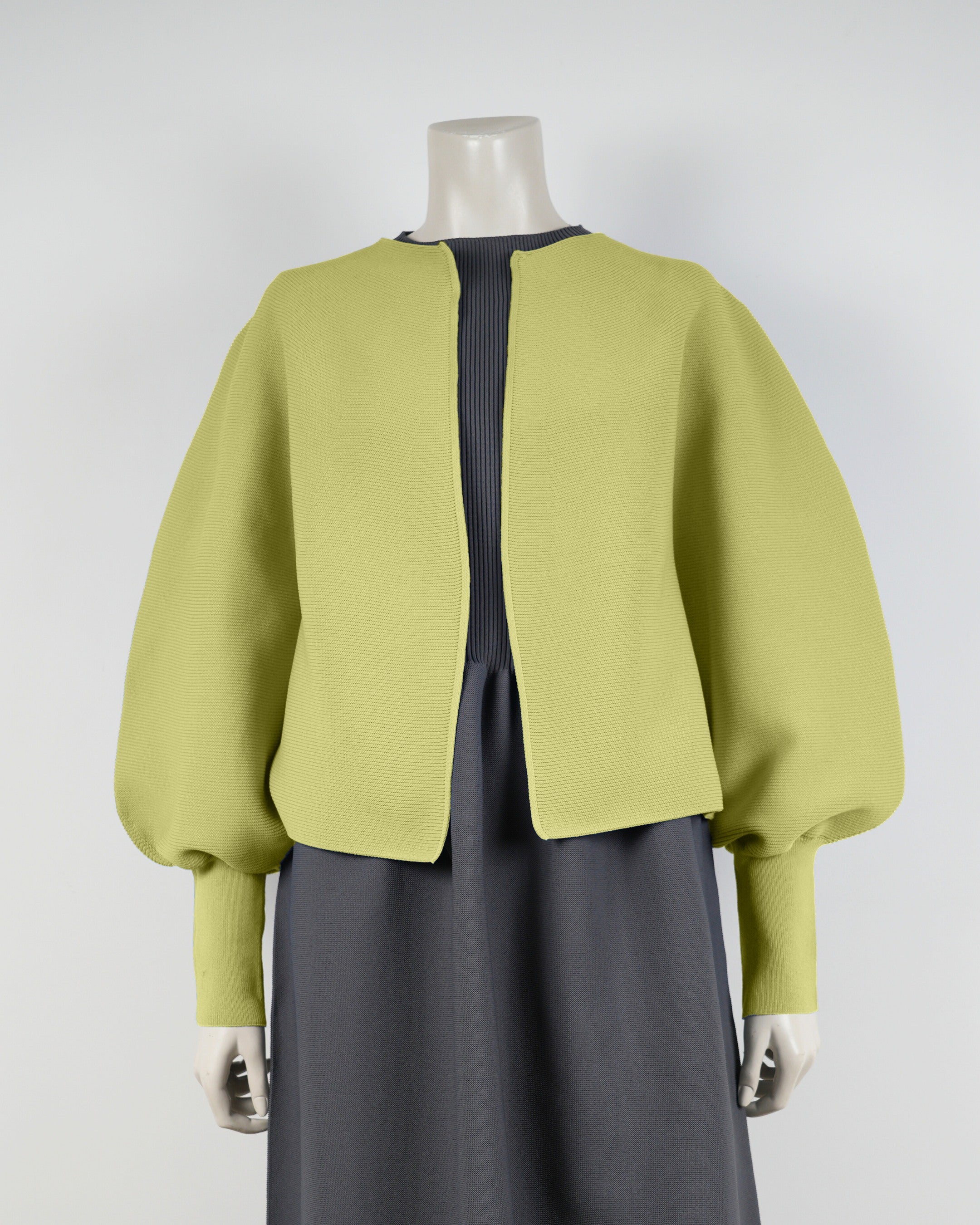 【NEW】長袖ガーターカーディガン