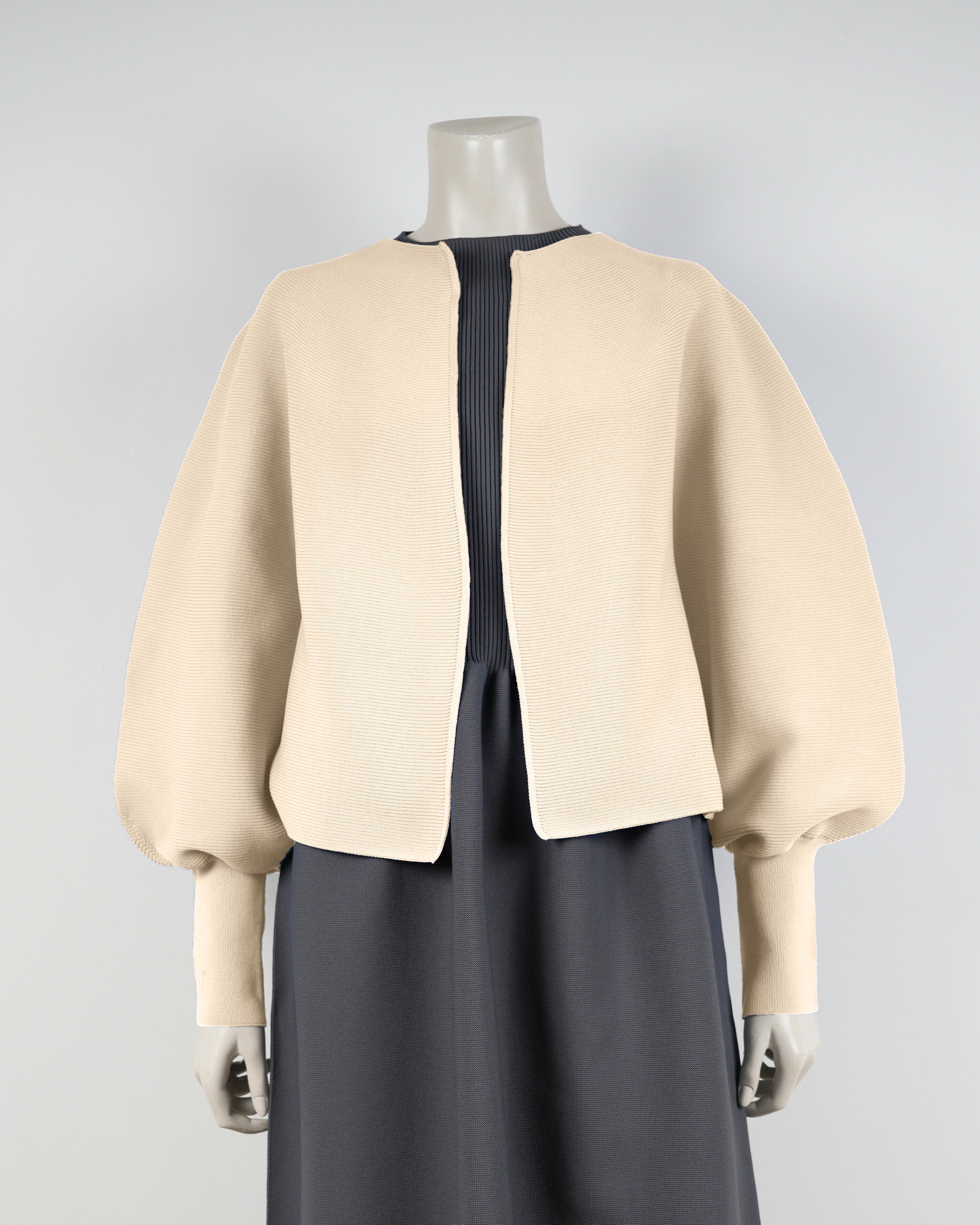 【NEW】長袖ガーターカーディガン