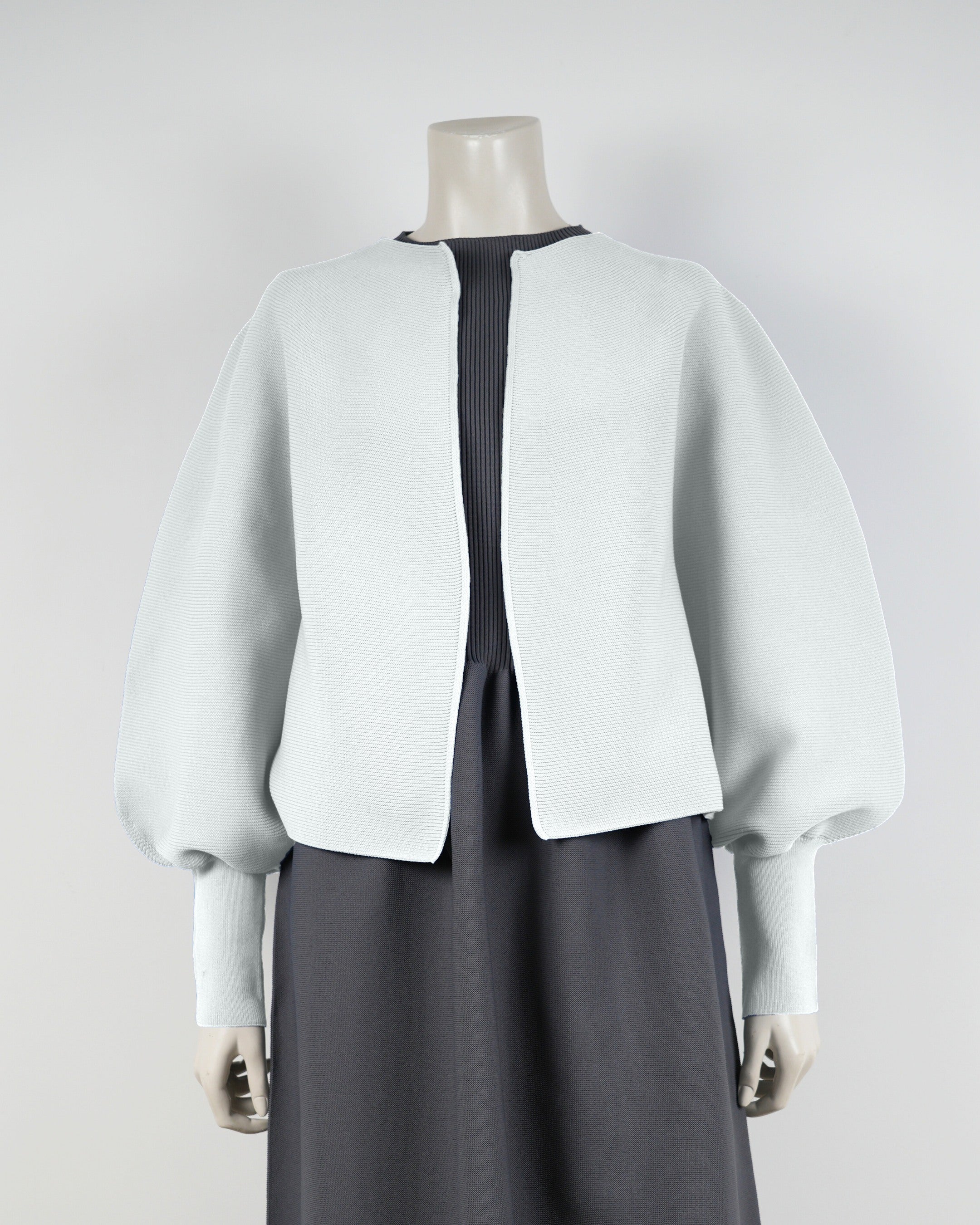 【NEW】長袖ガーターカーディガン