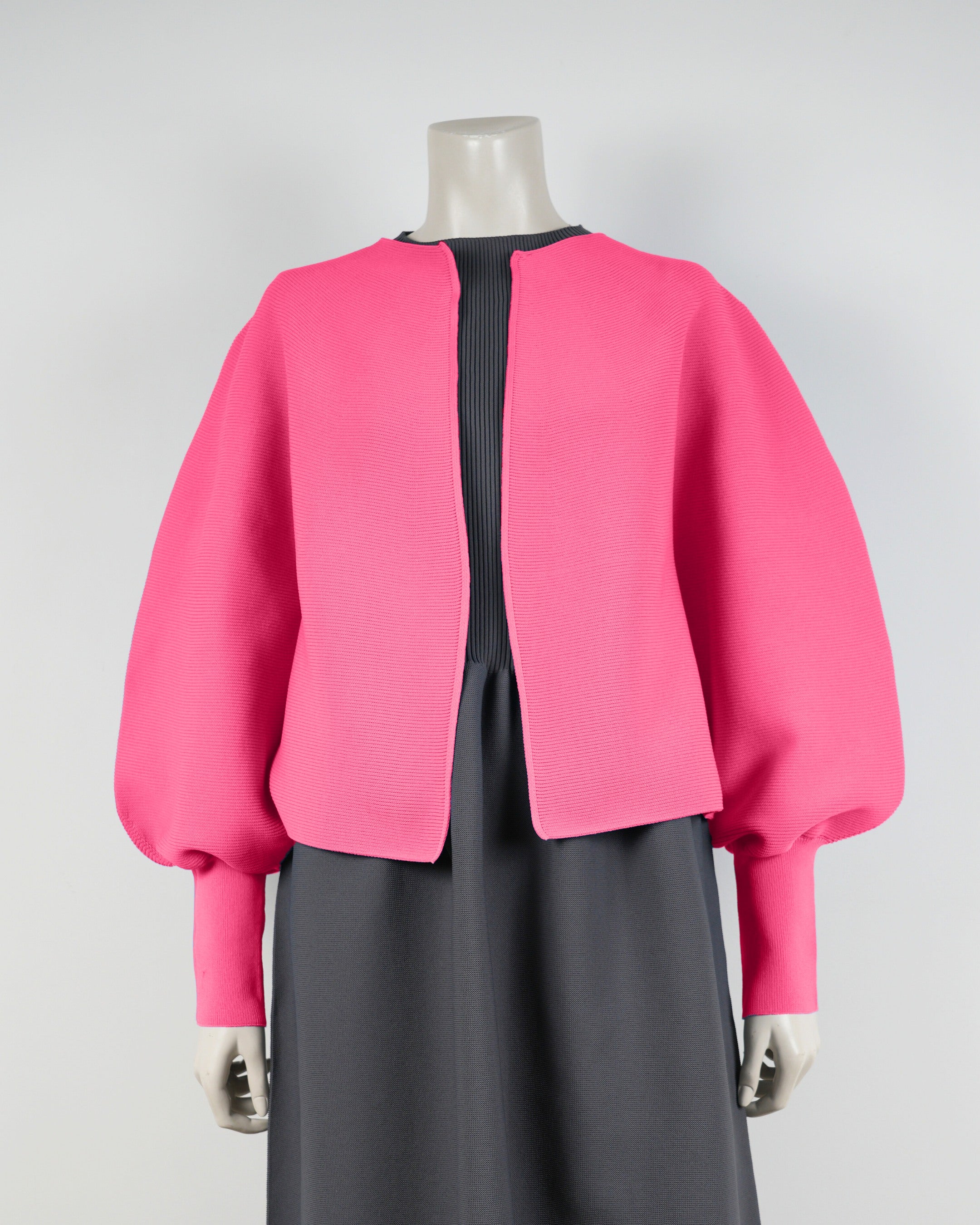 【NEW】長袖ガーターカーディガン