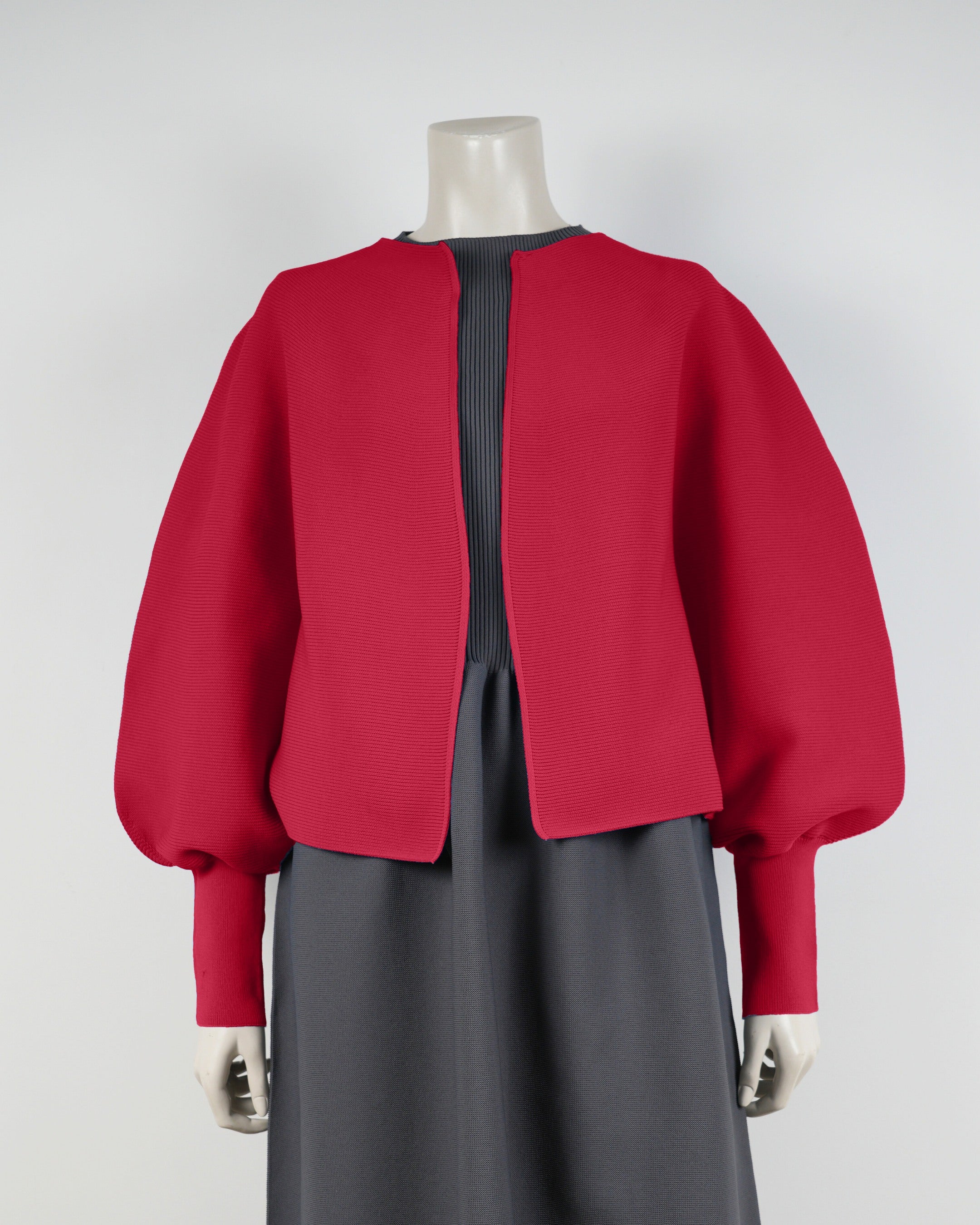 【NEW】長袖ガーターカーディガン