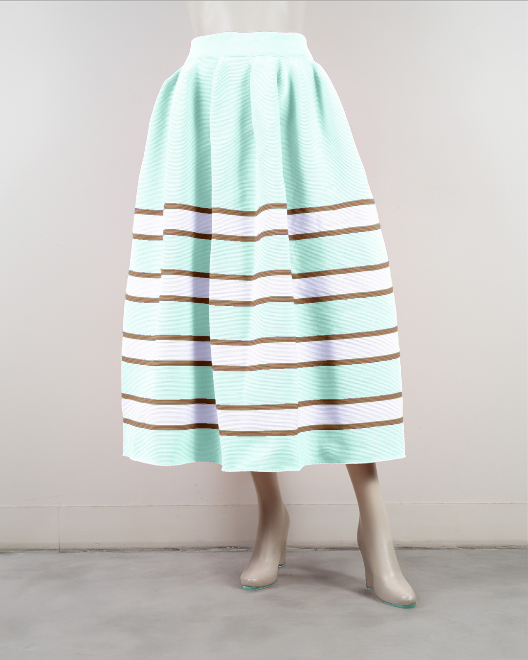 【NEW】柄コクーンスカート-E