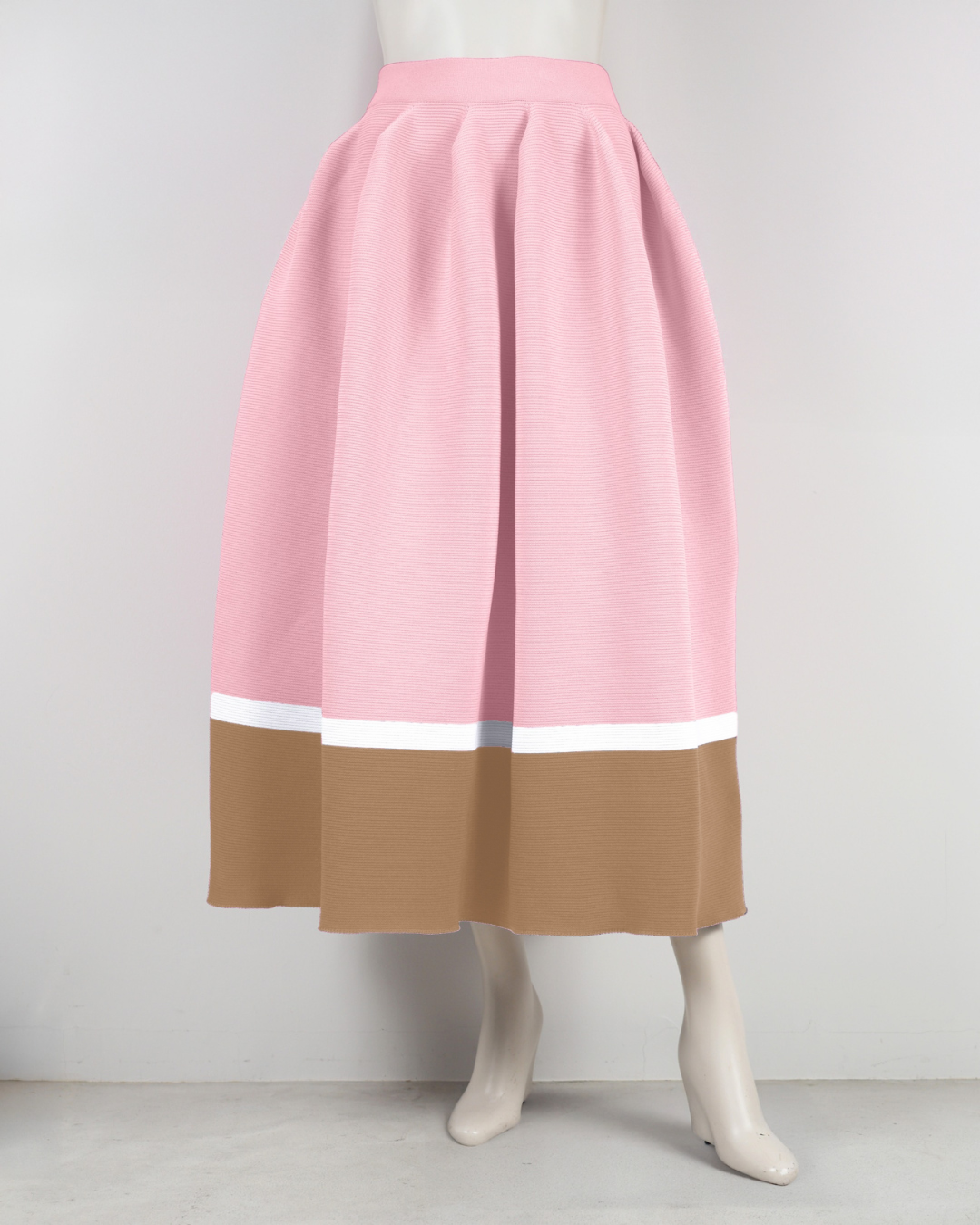 柄コクーンスカート-A