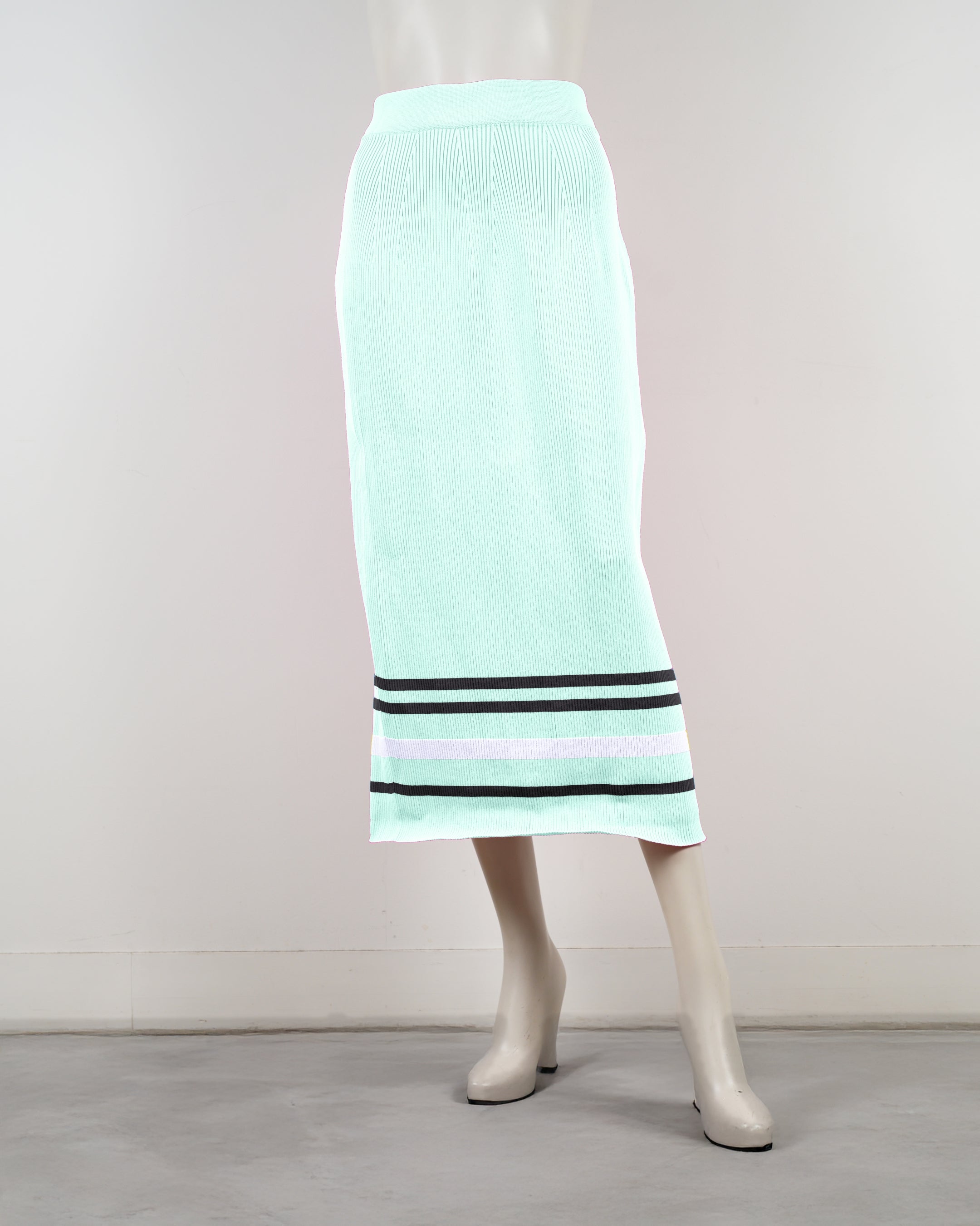 柄タイトスカート-A